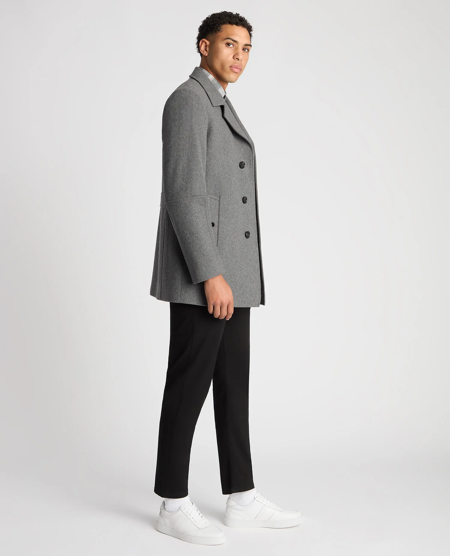 Tailored Fit Overcoat - Image 4