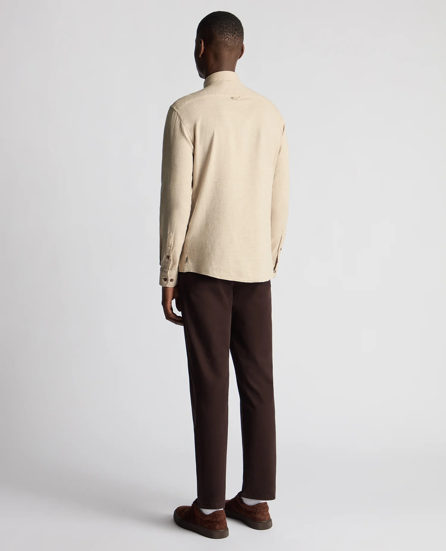 Tapered Fit Soft Cotton Shirt - Image 3