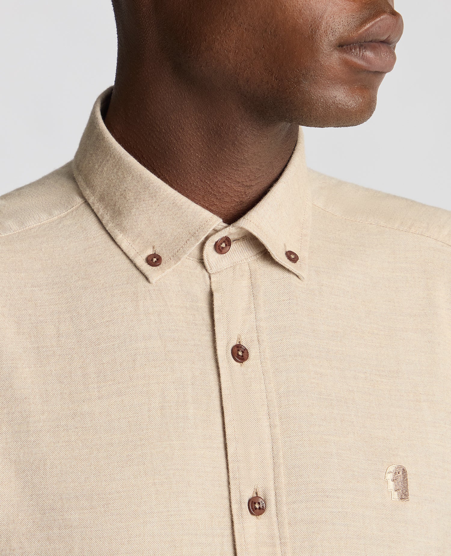 Tapered Fit Soft Cotton Shirt - Image 5