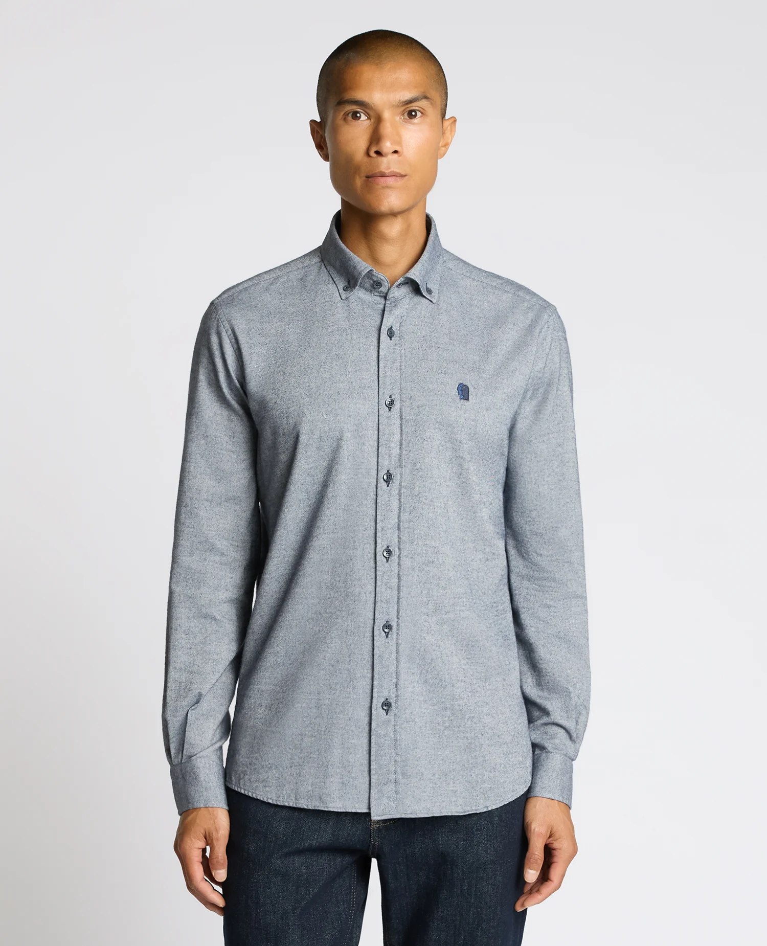 Tapered Fit Soft Cotton Shirt