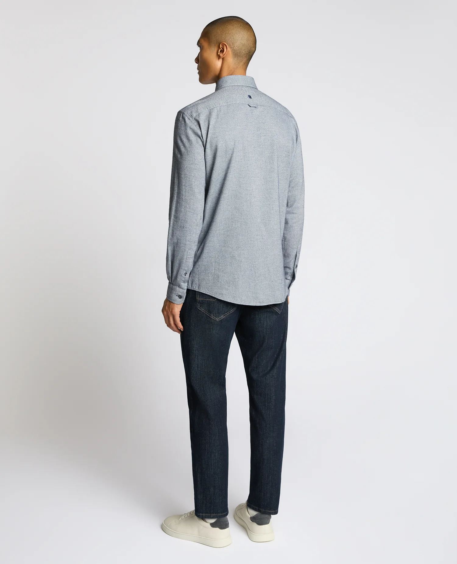 Tapered Fit Soft Cotton Shirt - Image 3