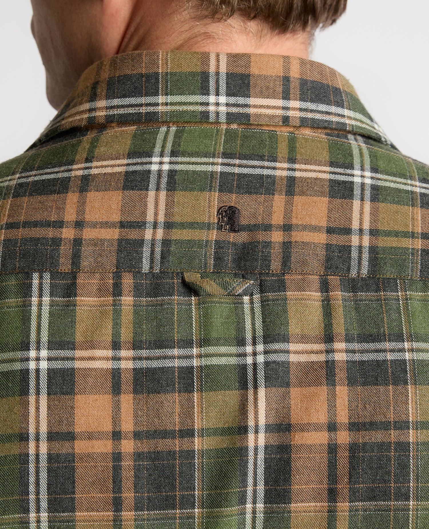 Tapered Fit Cotton-Blend Check Shirt - Image 5
