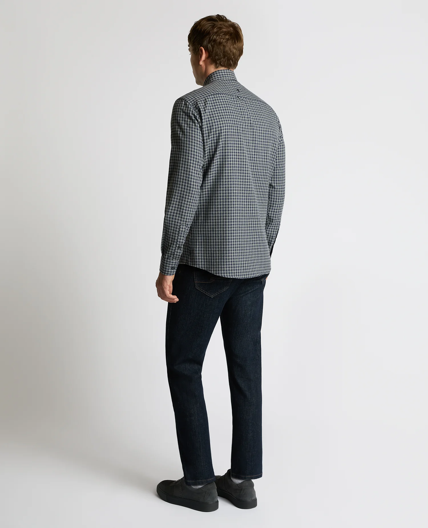 Tapered Fit Cotton-Blend Print Shirt - Image 3