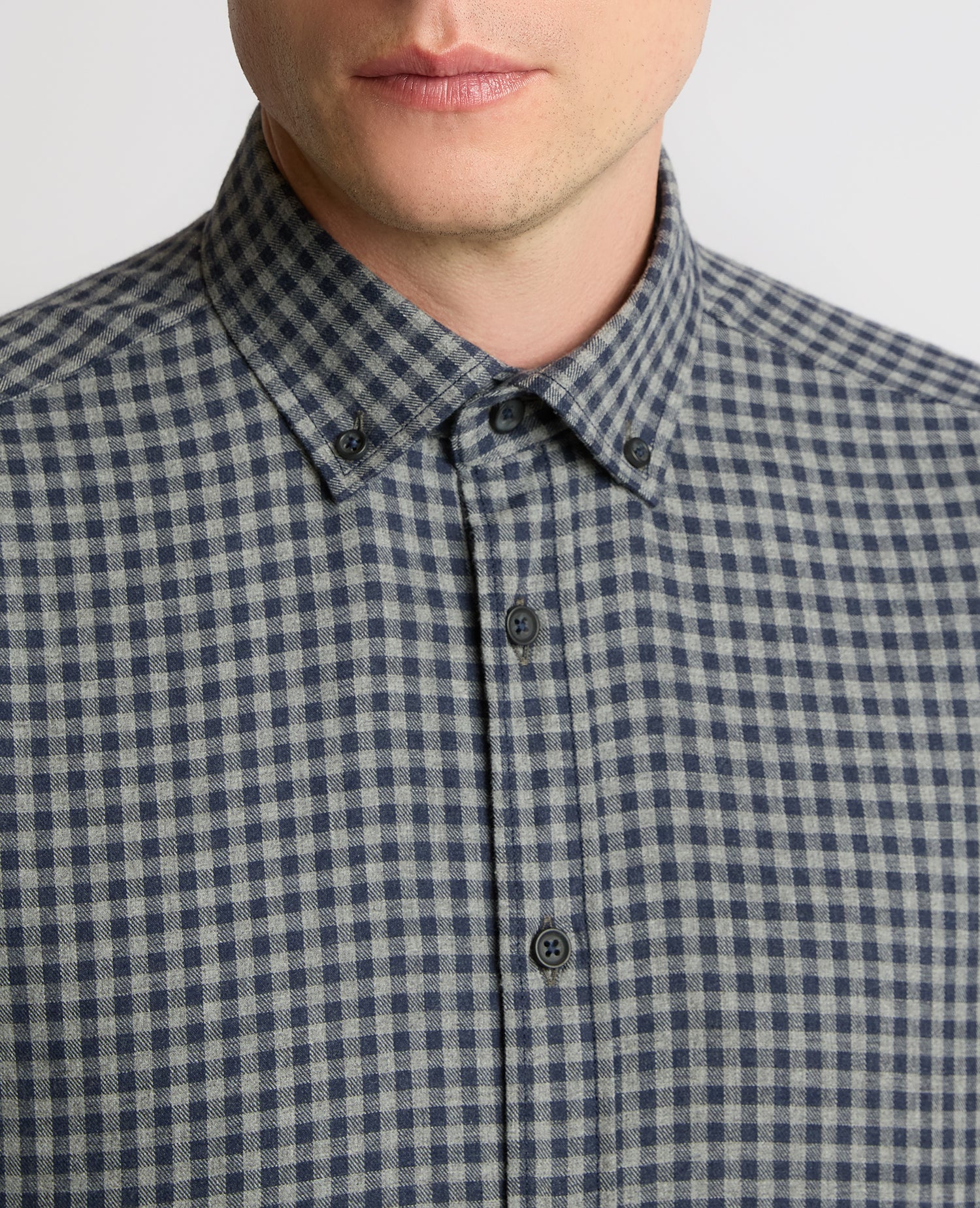 Tapered Fit Cotton-Blend Print Shirt - Image 4