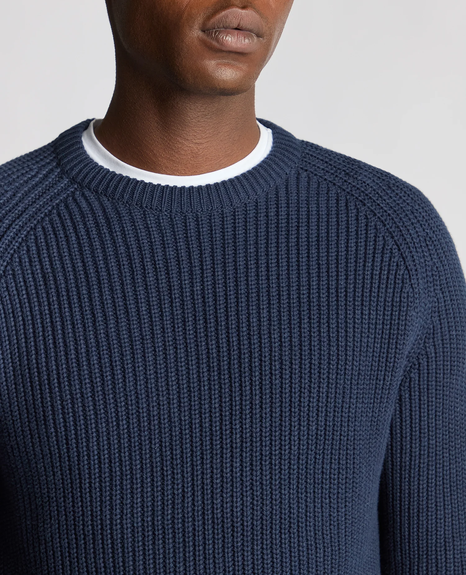 Tapered Fit Chunky Knit Sweater - Image 5