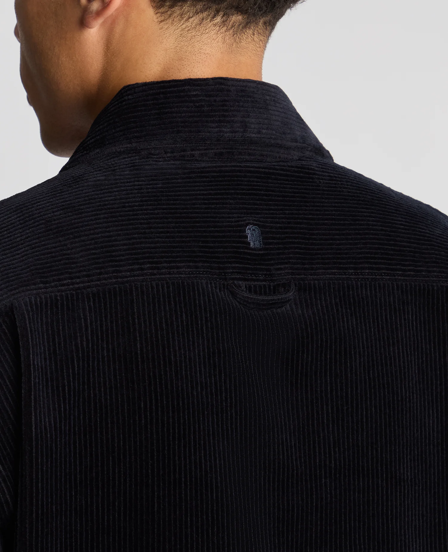 Tapered Fit Corduroy Overshirt - Image 5