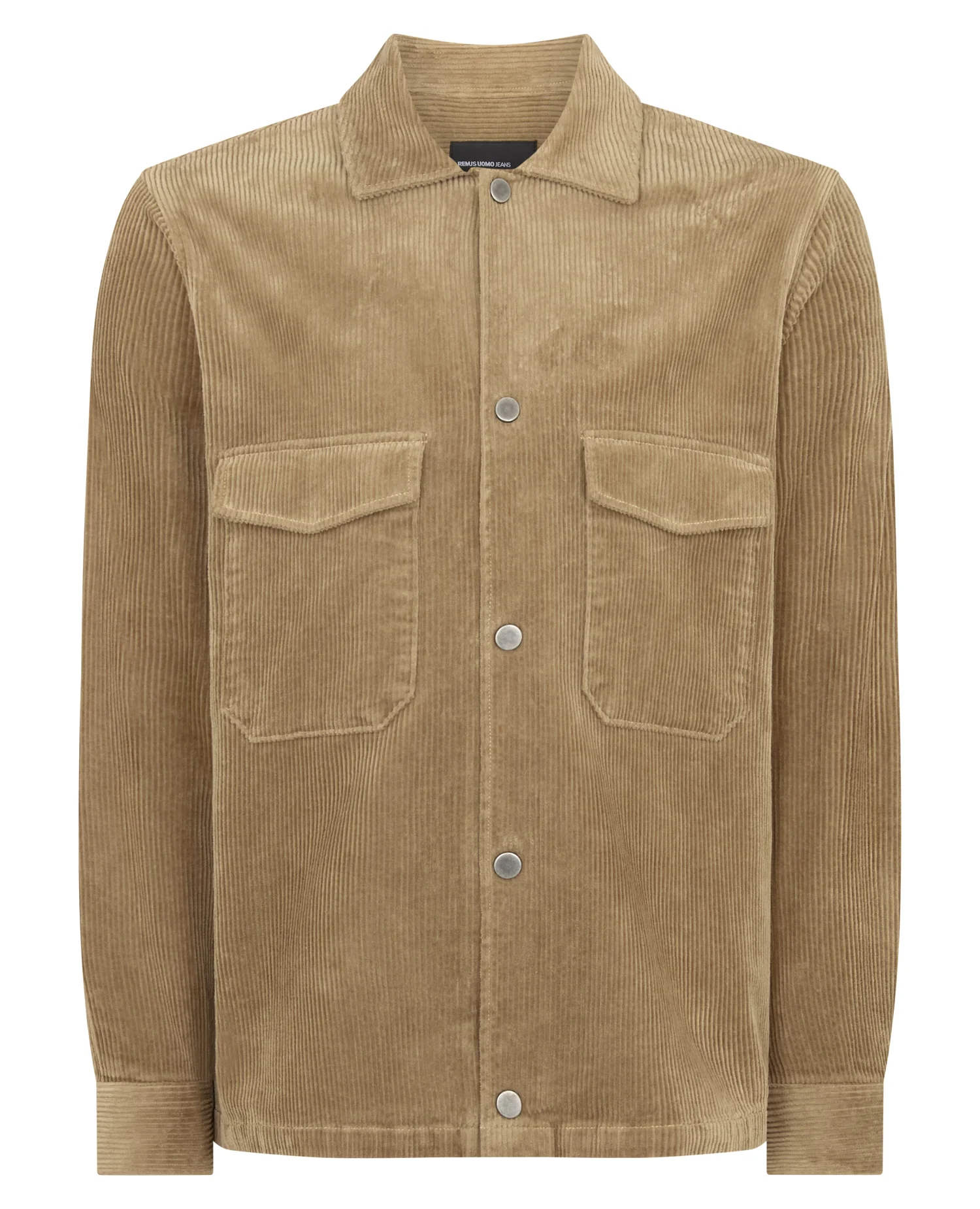 Tapered Fit Corduroy Overshirt - Image 6
