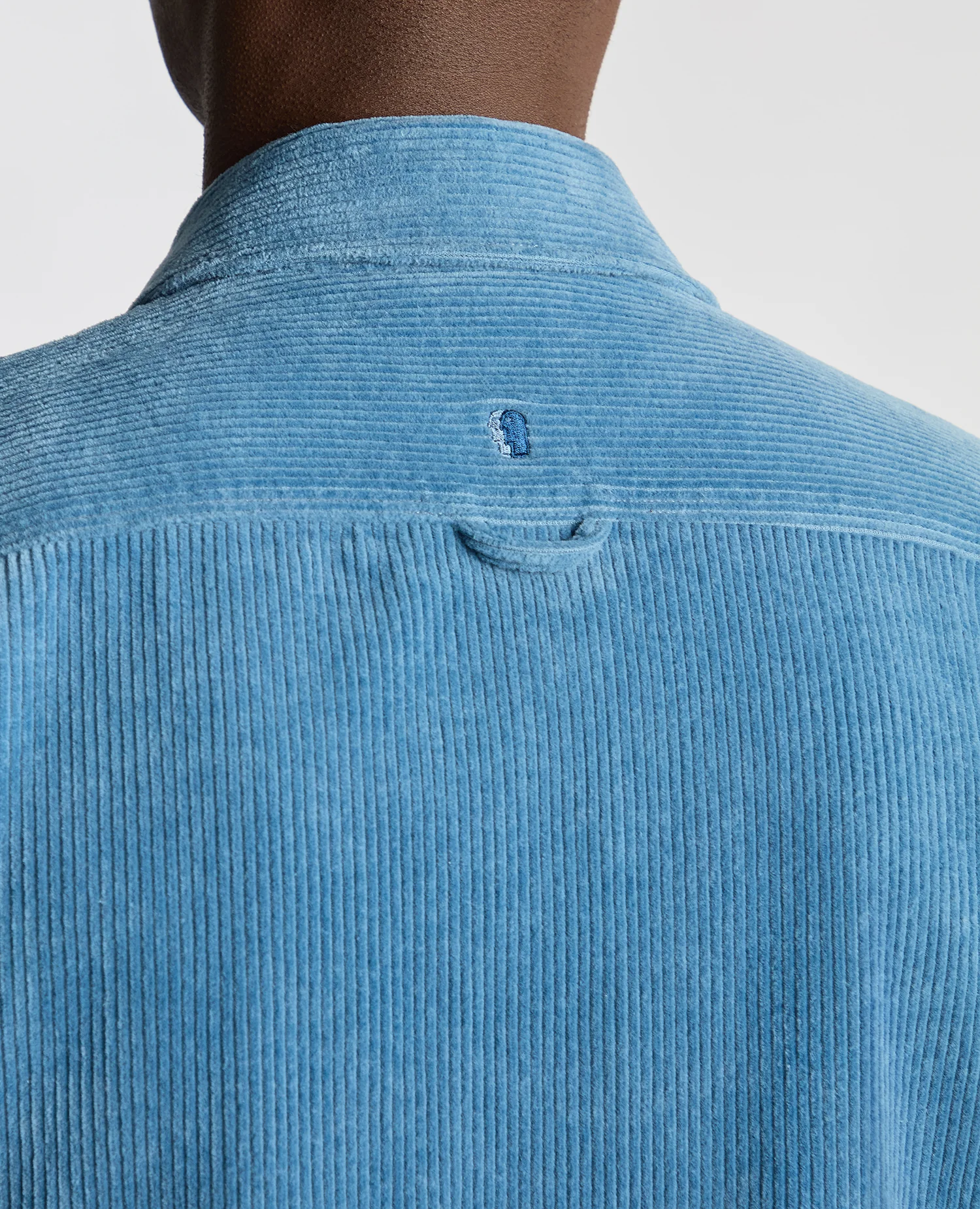 Tapered Fit Corduroy Overshirt - Image 6