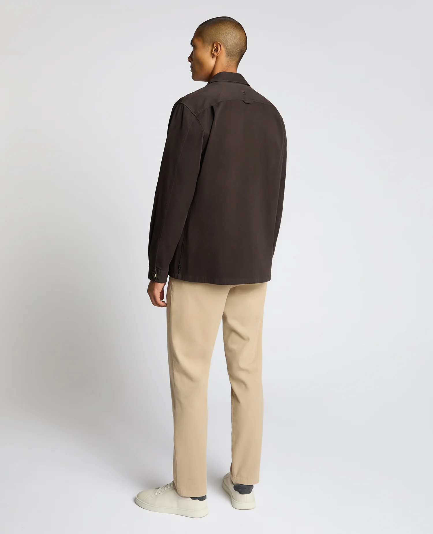 Regular Fit Double Pocket Shacket - Image 3
