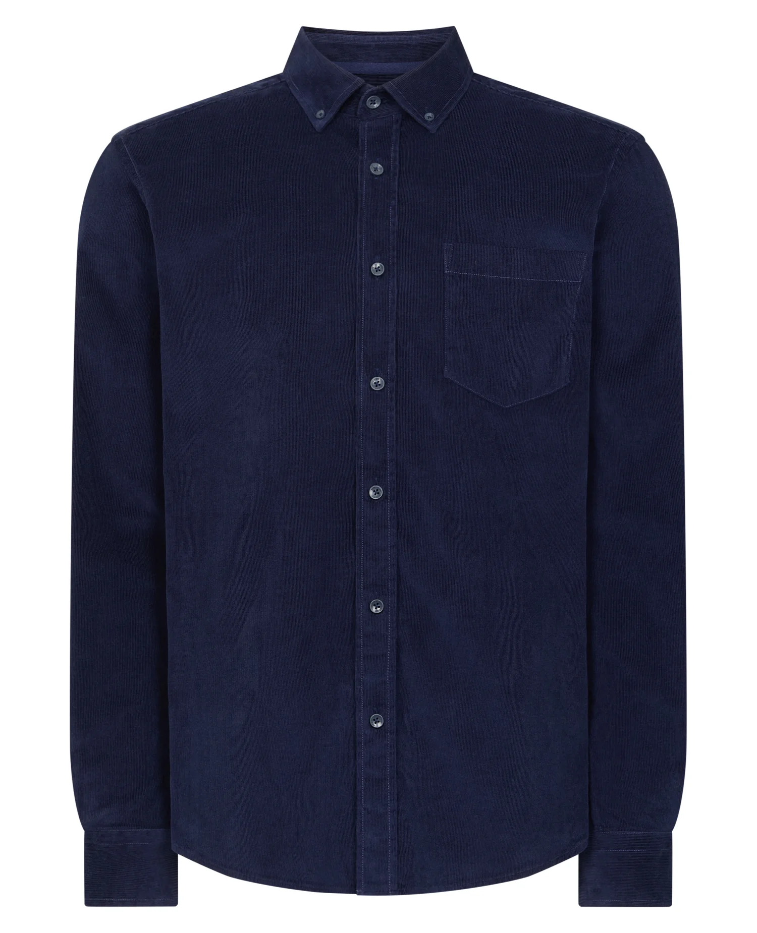 Tapered Fit Micro Corduroy Shirt - Image 7