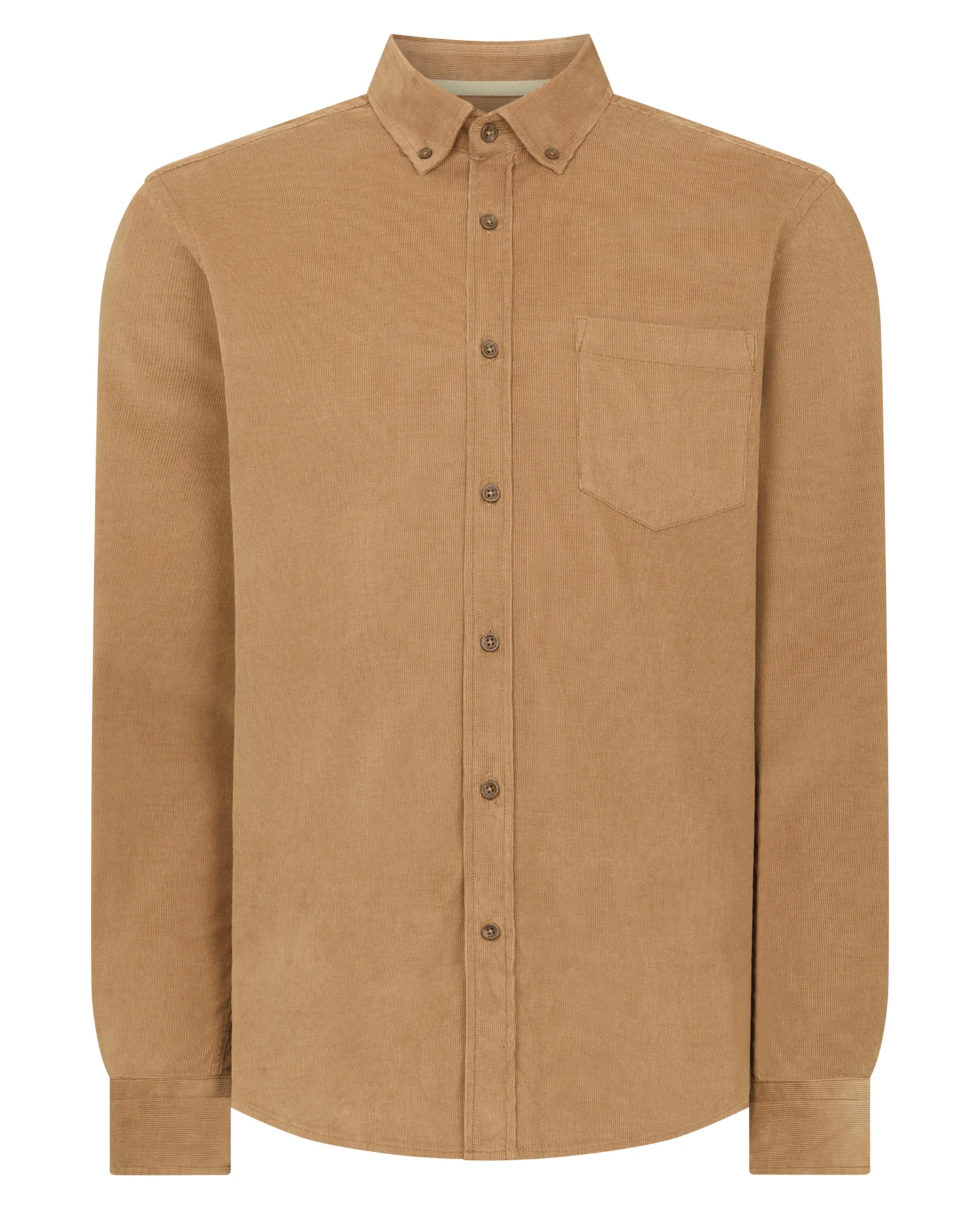 Tapered Fit Micro Corduroy Shirt - Image 6