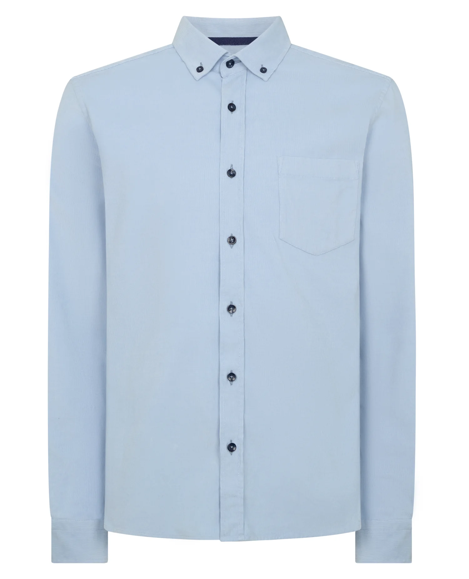Tapered Fit Micro Corduroy Shirt - Image 7