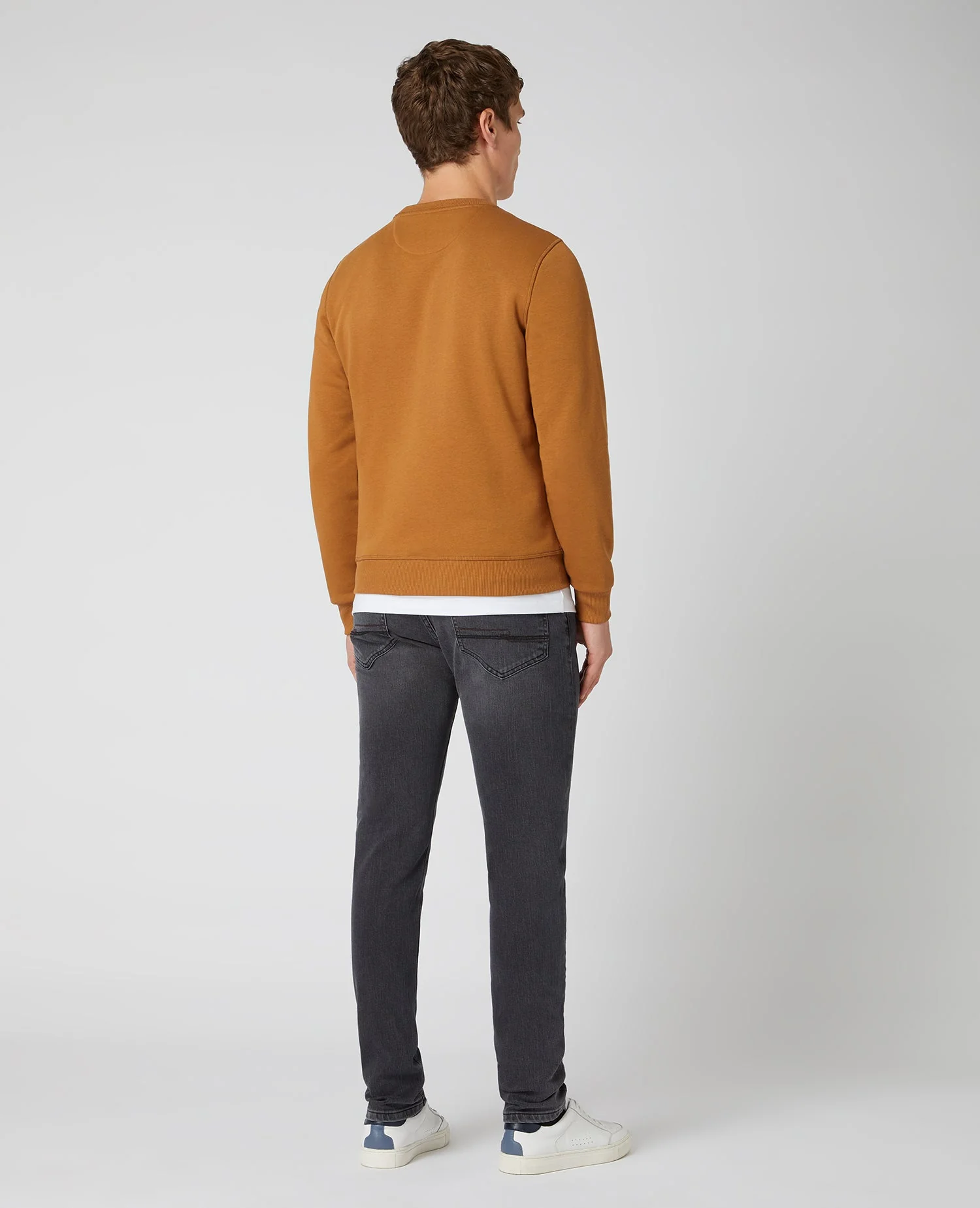 Tapered Fit Cotton-Blend Sweatshirt - Image 3