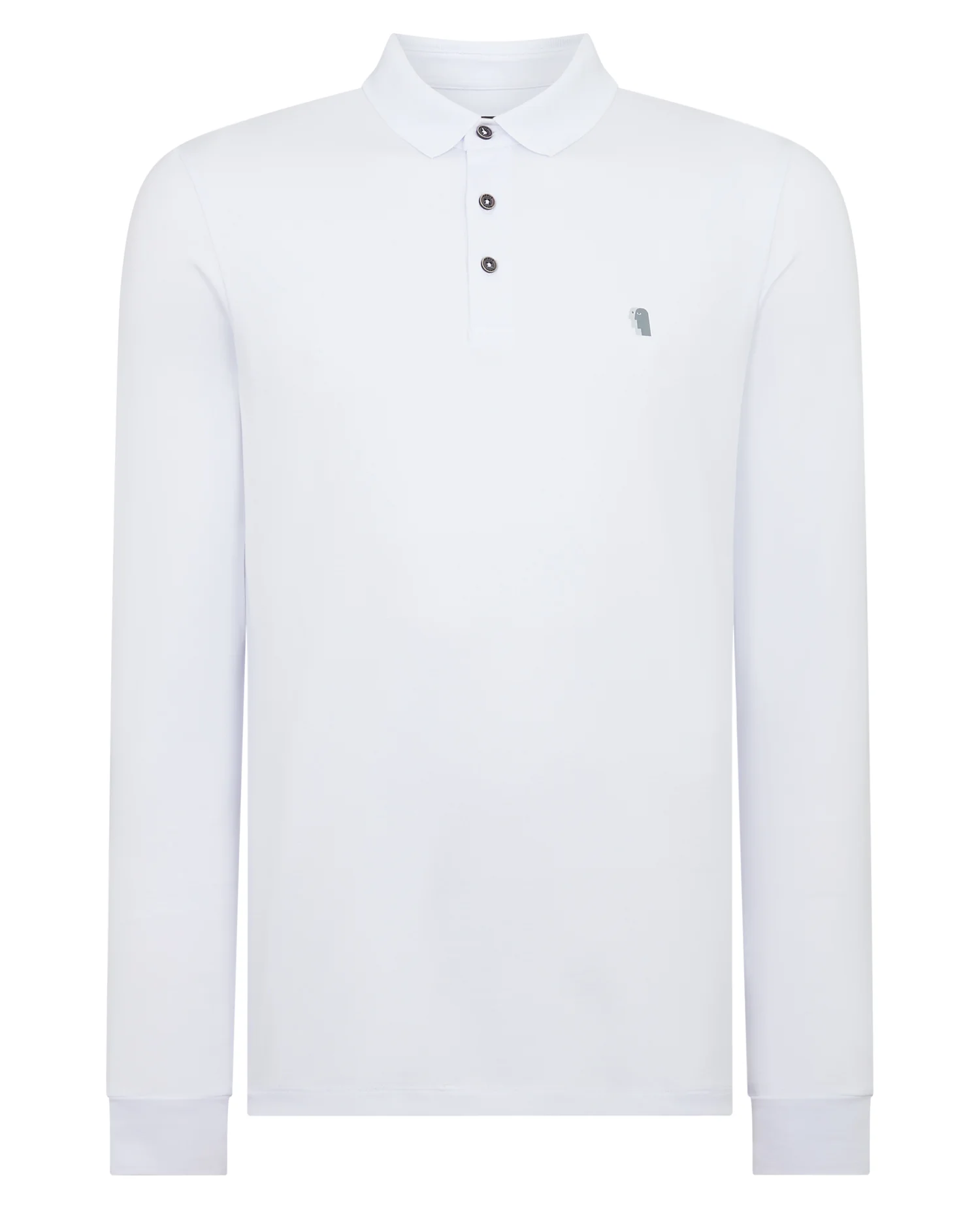 Tapered Fit Cotton-Stretch Polo Shirt - Image 6