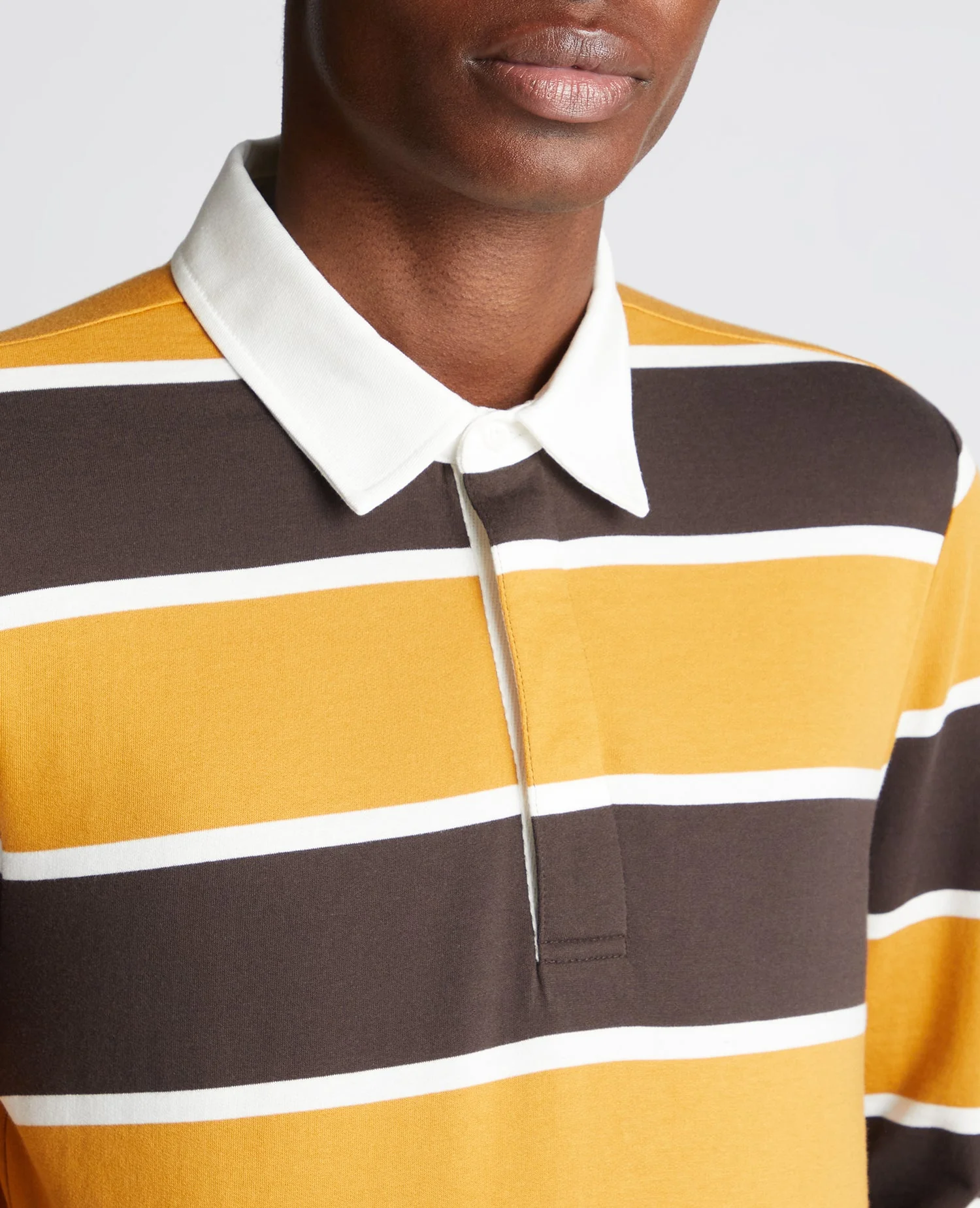 Tapered Fit Cotton-Blend Polo Shirt - Image 4