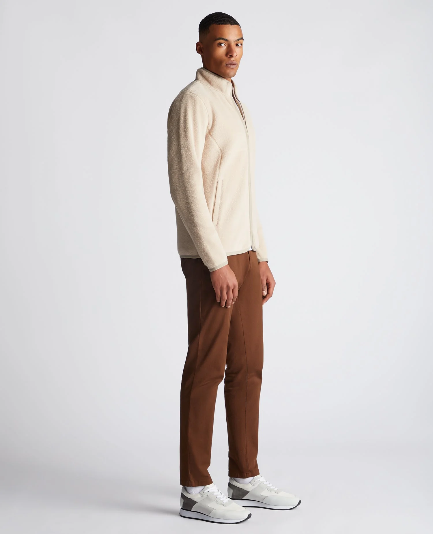 Slim Fit Long-Sleeve Fleece - Image 4