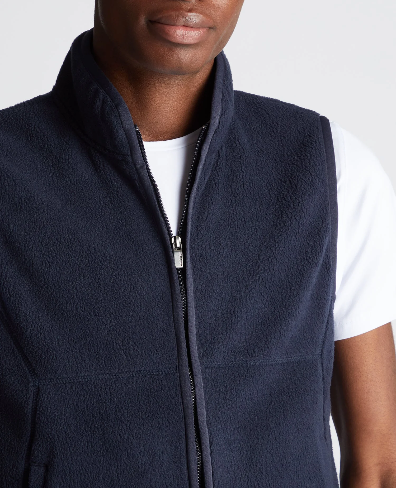 Slim Fit Gilet Fleece - Image 5