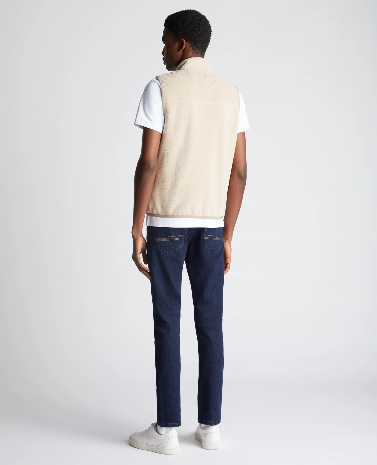 Slim Fit Gilet Fleece - Image 4