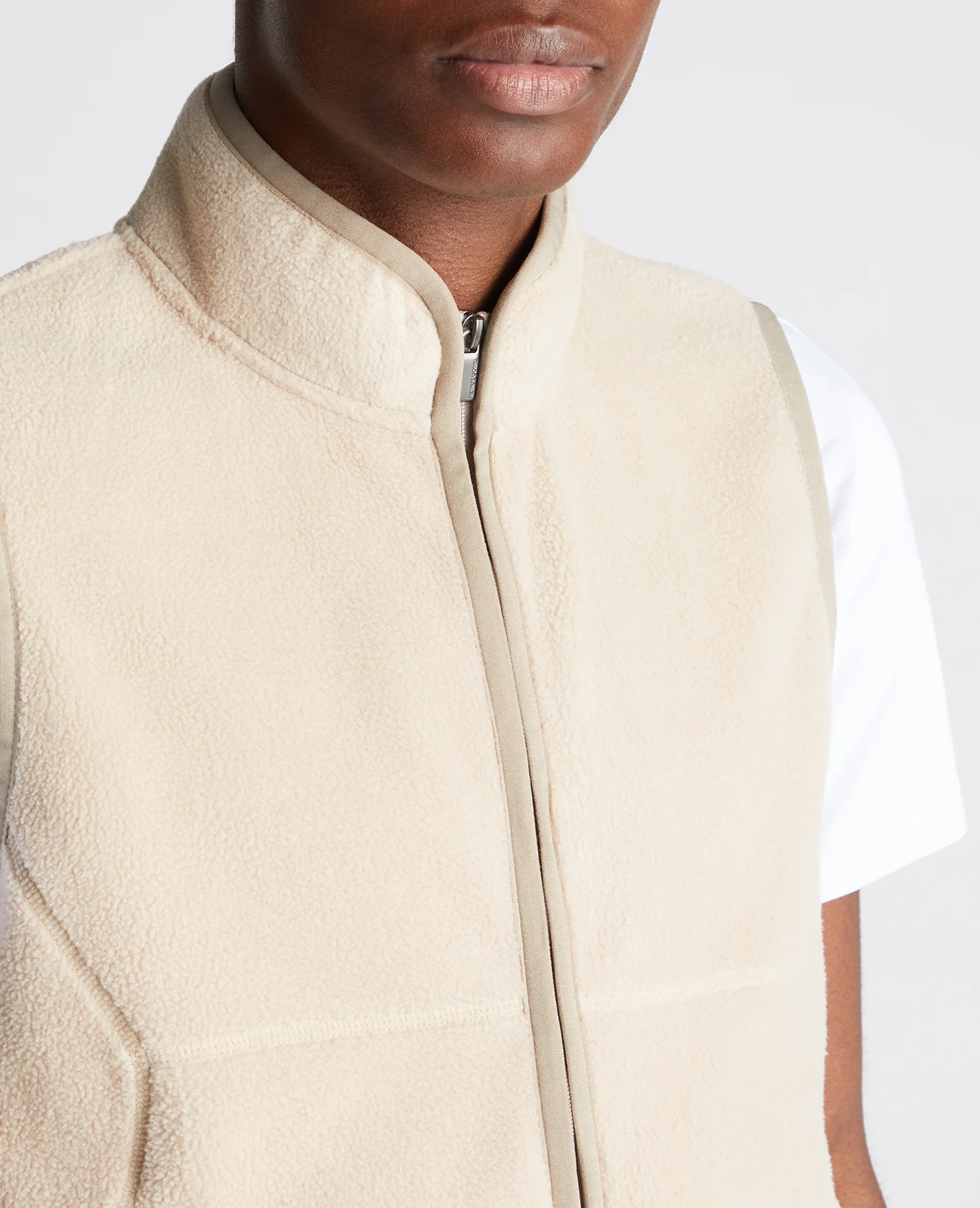 Slim Fit Gilet Fleece - Image 5