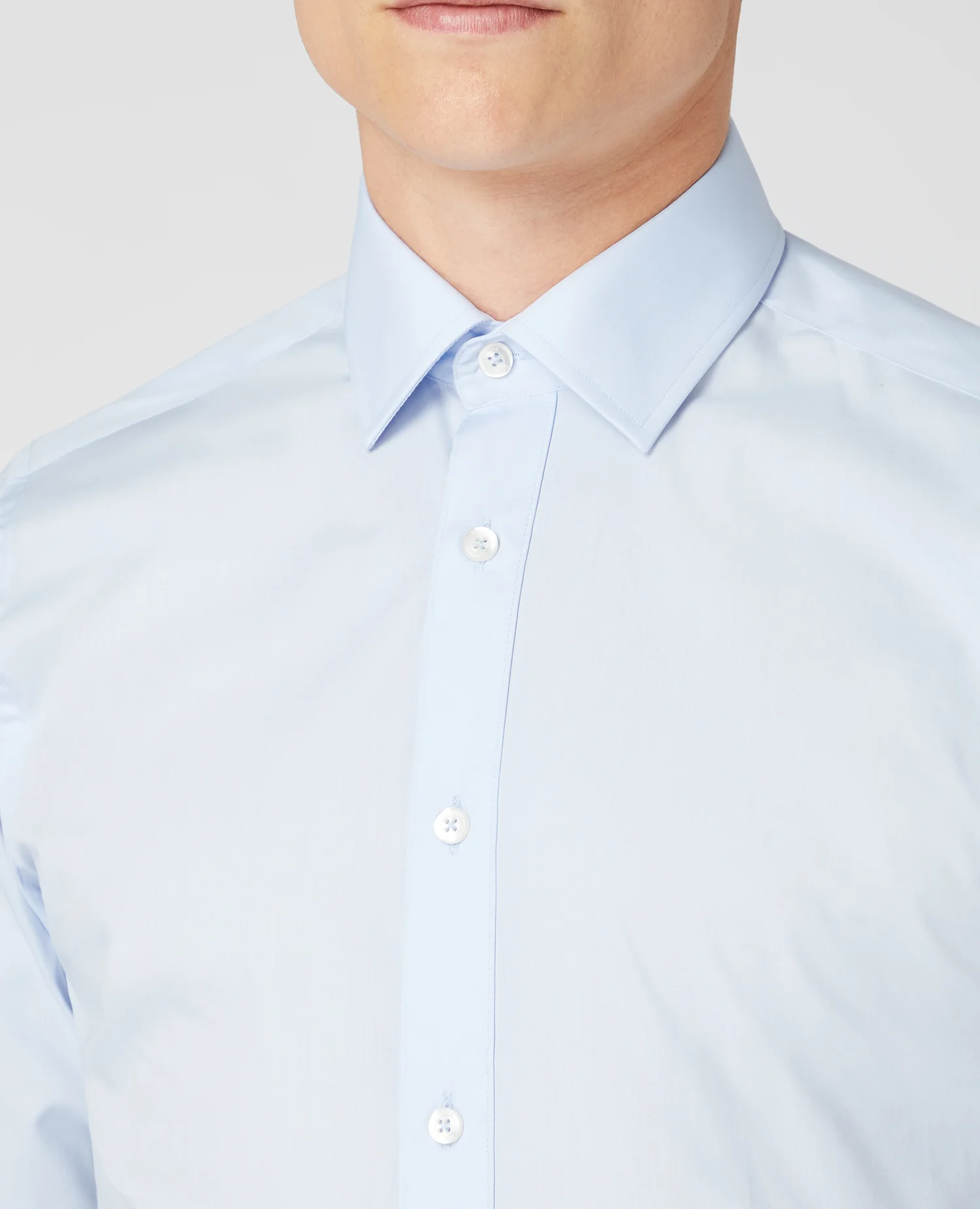 Tapered Fit French Front Shirt - Image 4