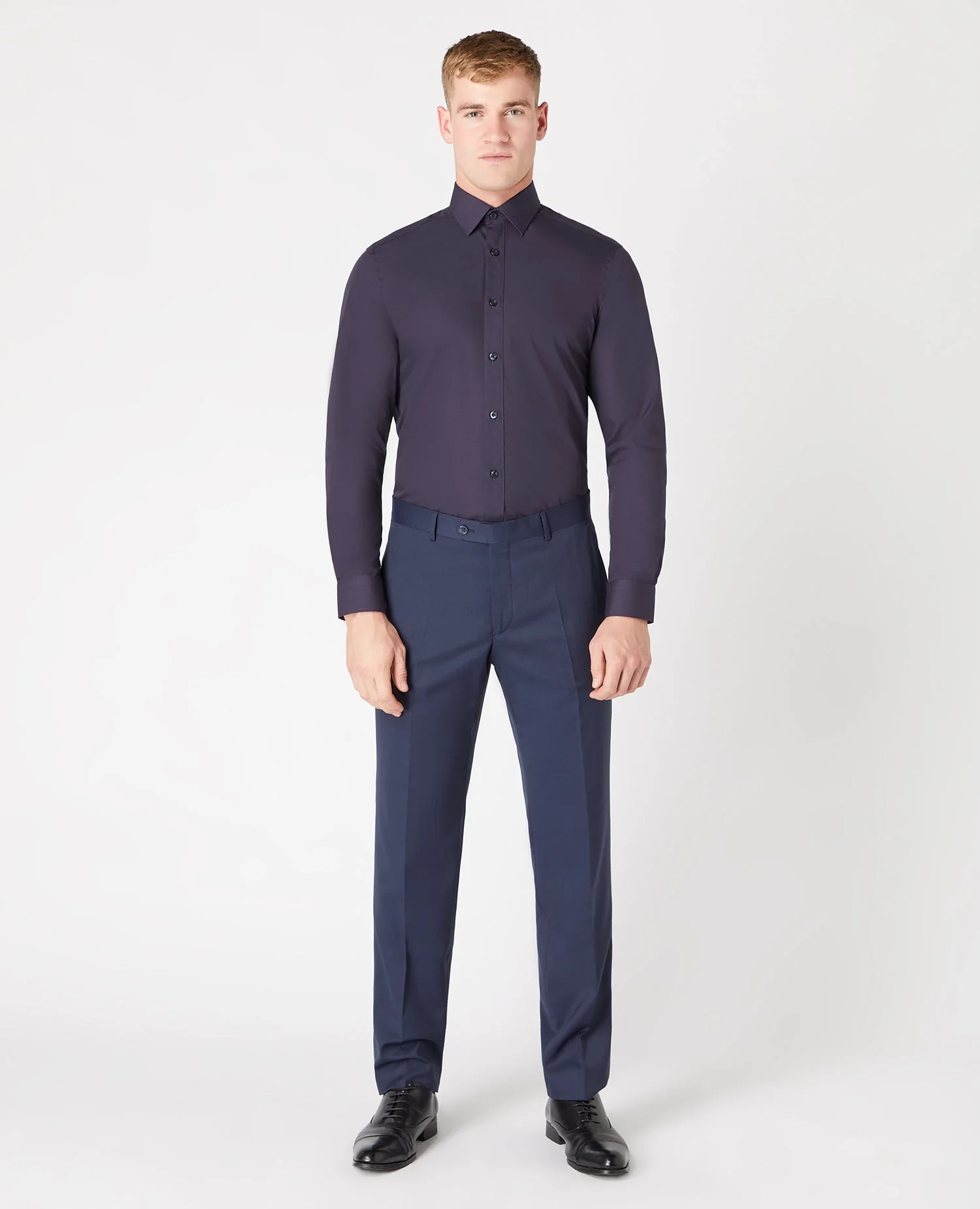 Tapered Fit Cotton-Blend Shirt - Image 2