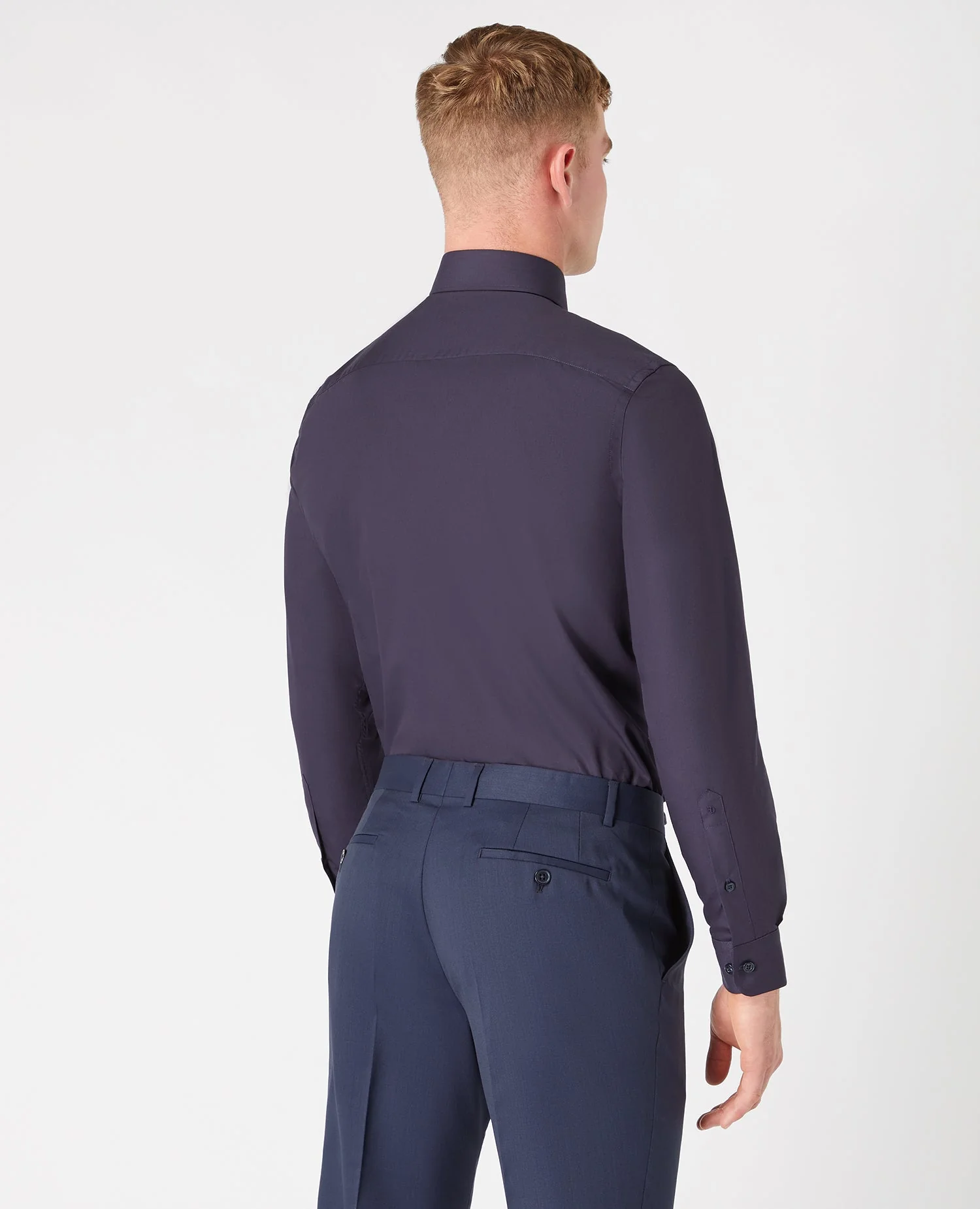 Tapered Fit Cotton-Blend Shirt - Image 3