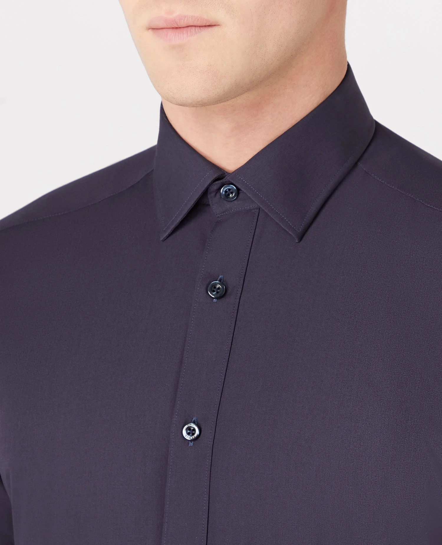 Tapered Fit Cotton-Blend Shirt - Image 4