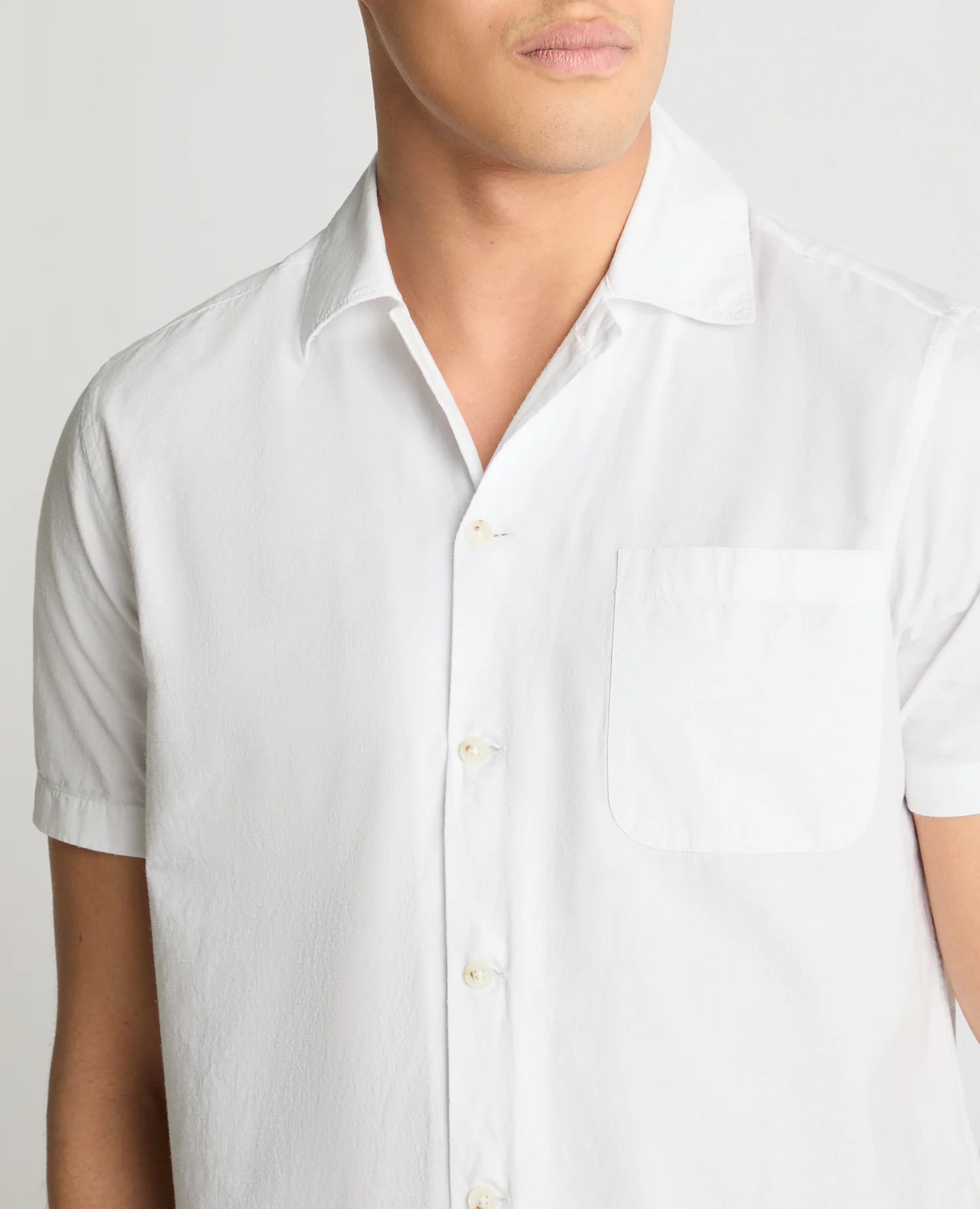 Tapered Fit Cotton Blend Shirt - Image 5