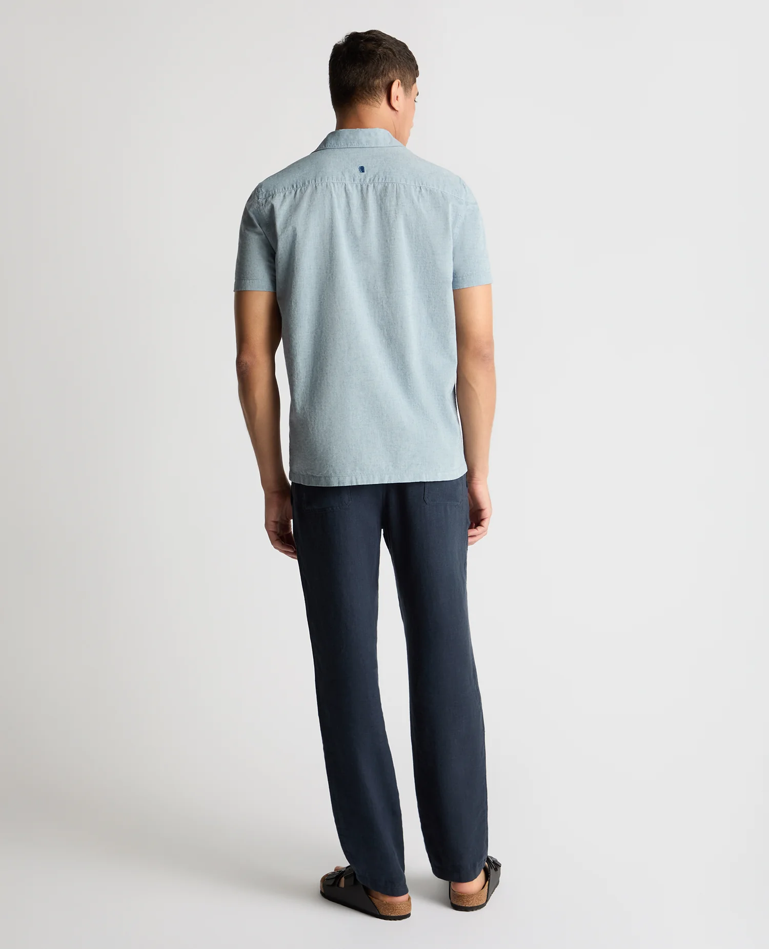 Tapered Fit Cotton Blend Shirt - Image 3