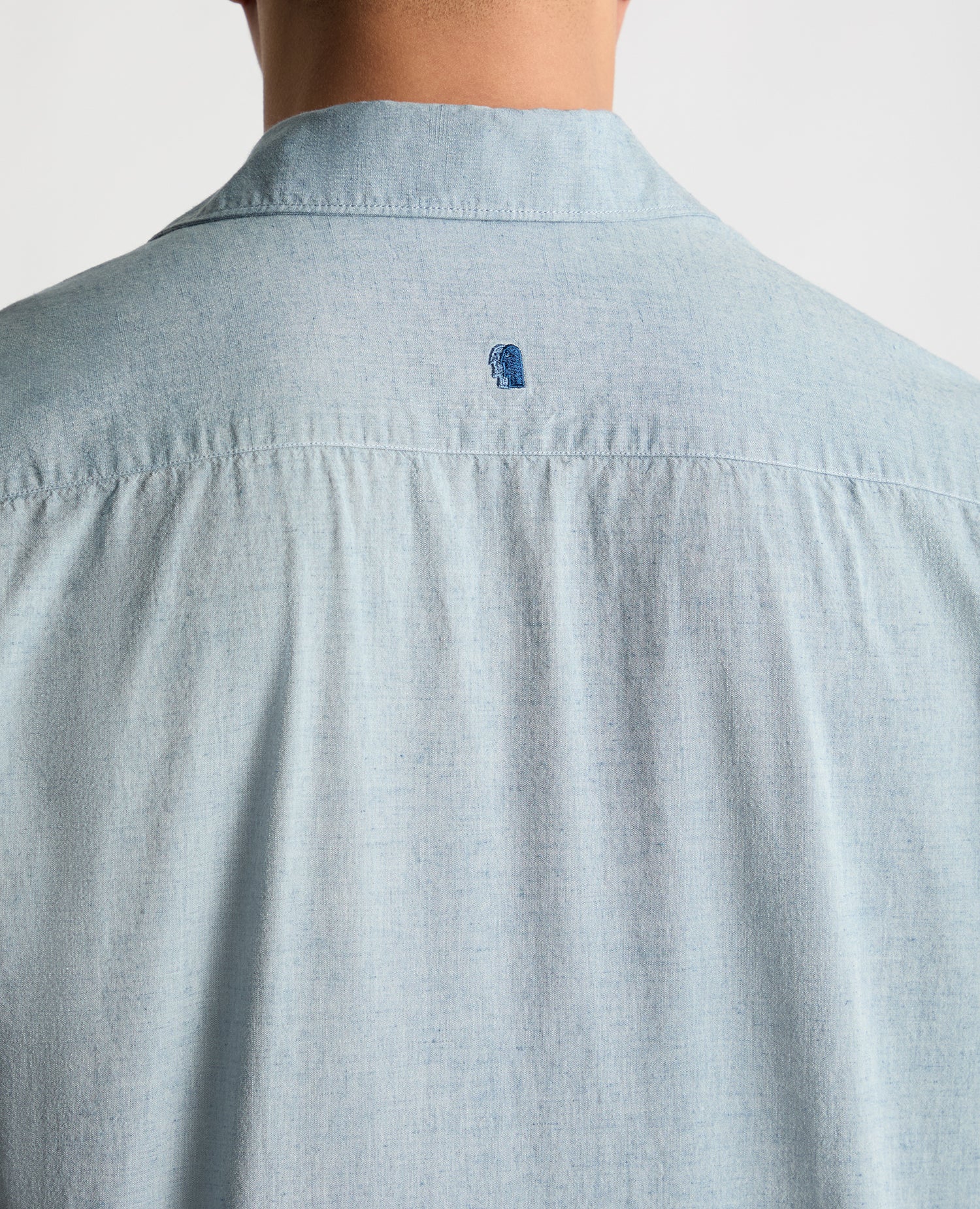 Tapered Fit Cotton Blend Shirt - Image 6
