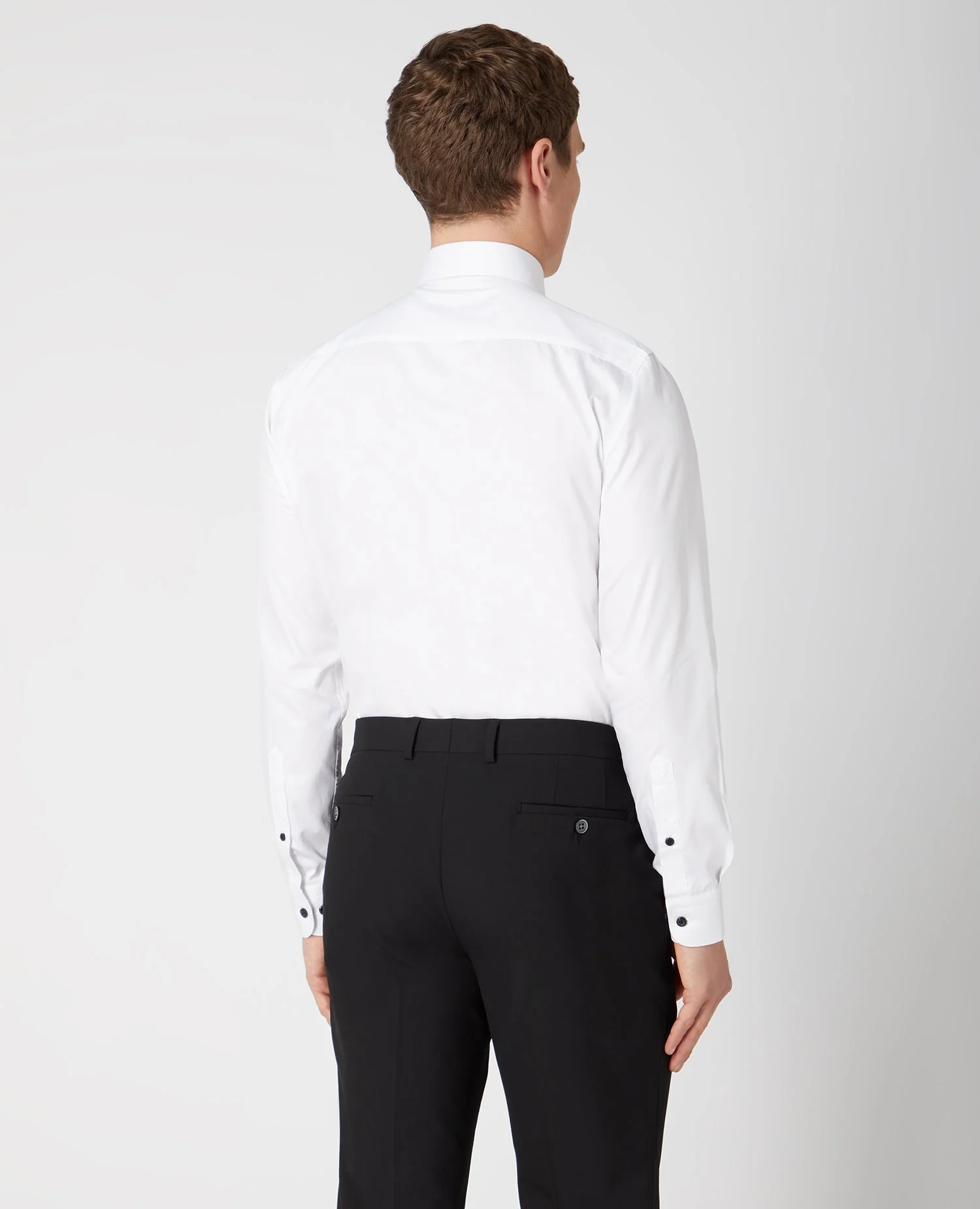 Tapered Fit Cotton Shirt - Image 3