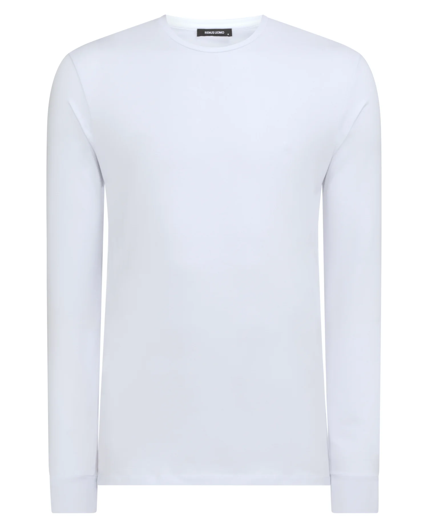 Tapered Fit Cotton-Stretch Long Sleeve T-Shirt - Image 6