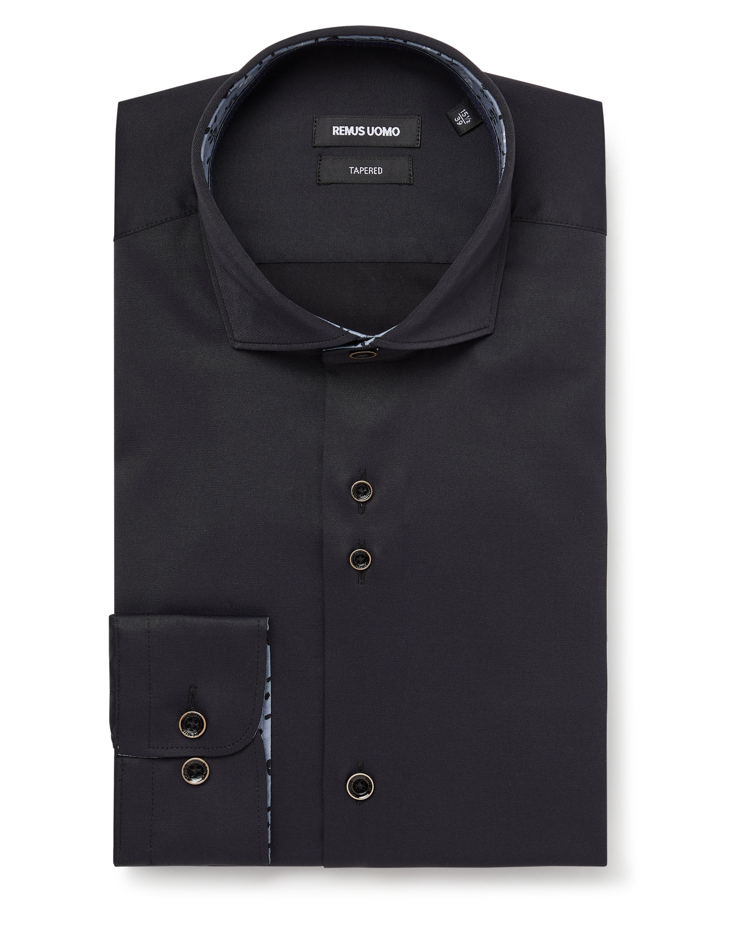 Tapered Fit Cotton-Blend Stretch Shirt - Image 5
