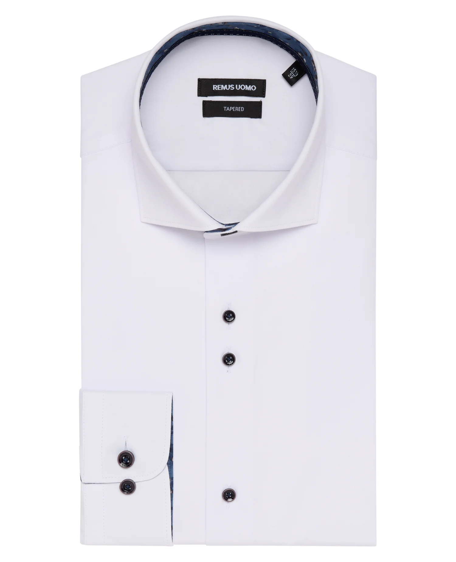 Tapered Fit Cotton-Blend Stretch Shirt - Image 6