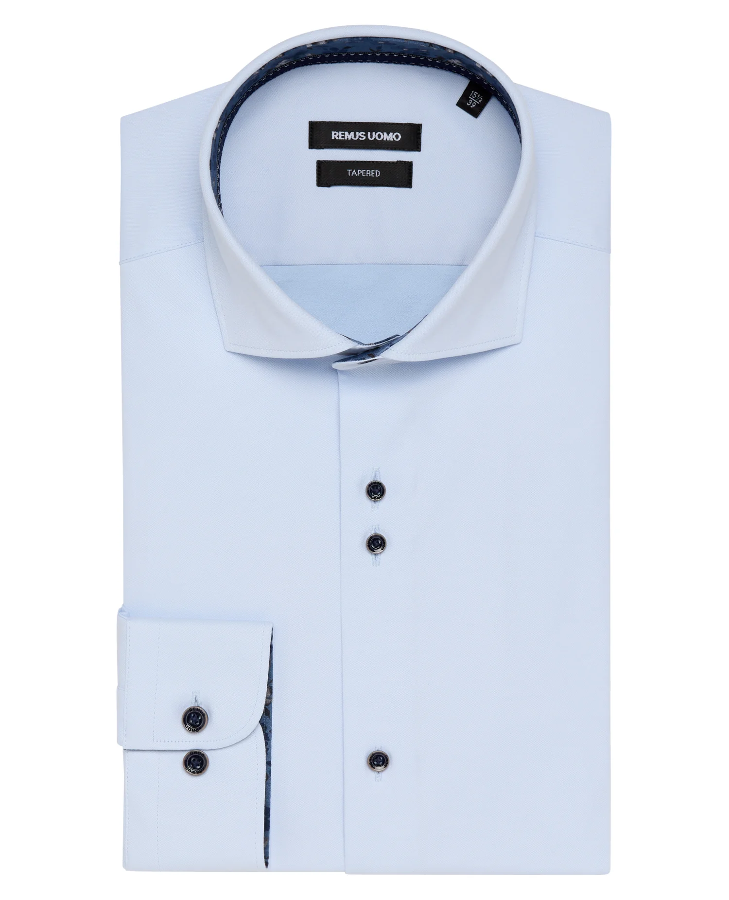 Tapered Fit Cotton-Blend Stretch Shirt - Image 6