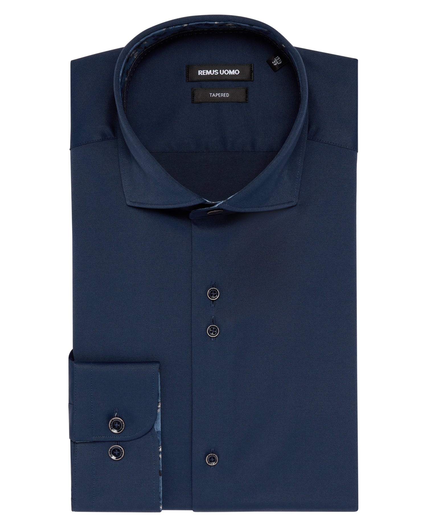 Tapered Fit Cotton-Blend Stretch Shirt - Image 6