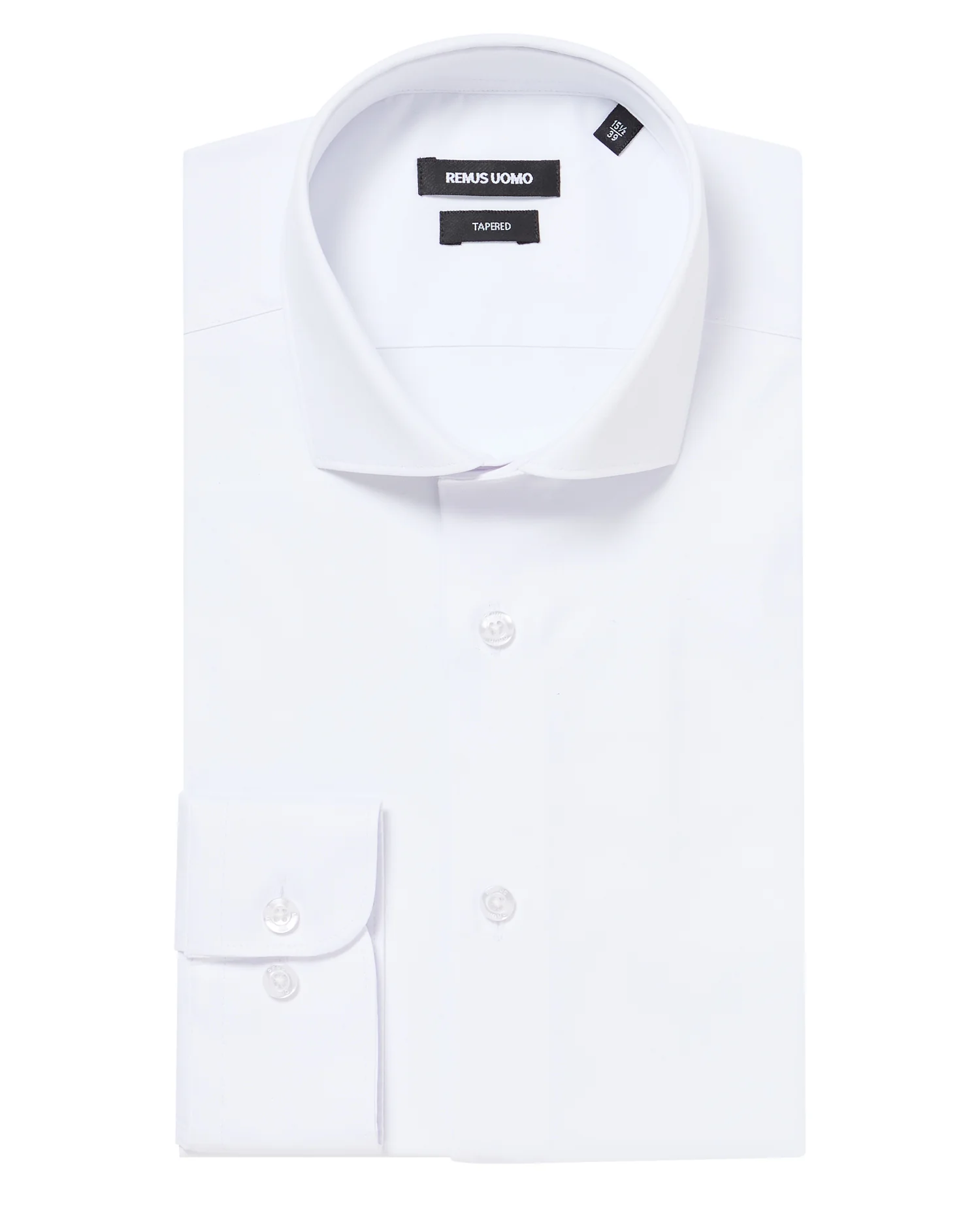 Tapered Fit Cotton Stretch Shirt - Image 5