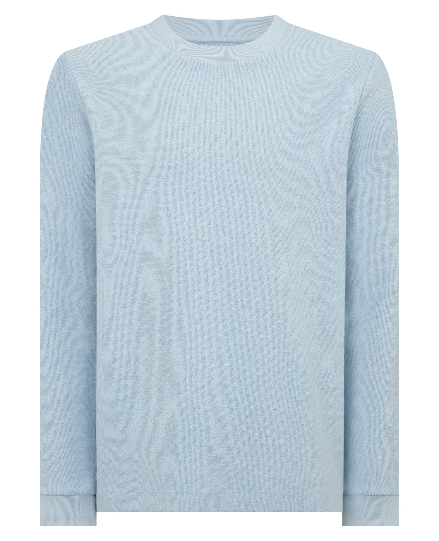 Tapered Fit Cotton Micro Waffle Sweatshirt - Image 6