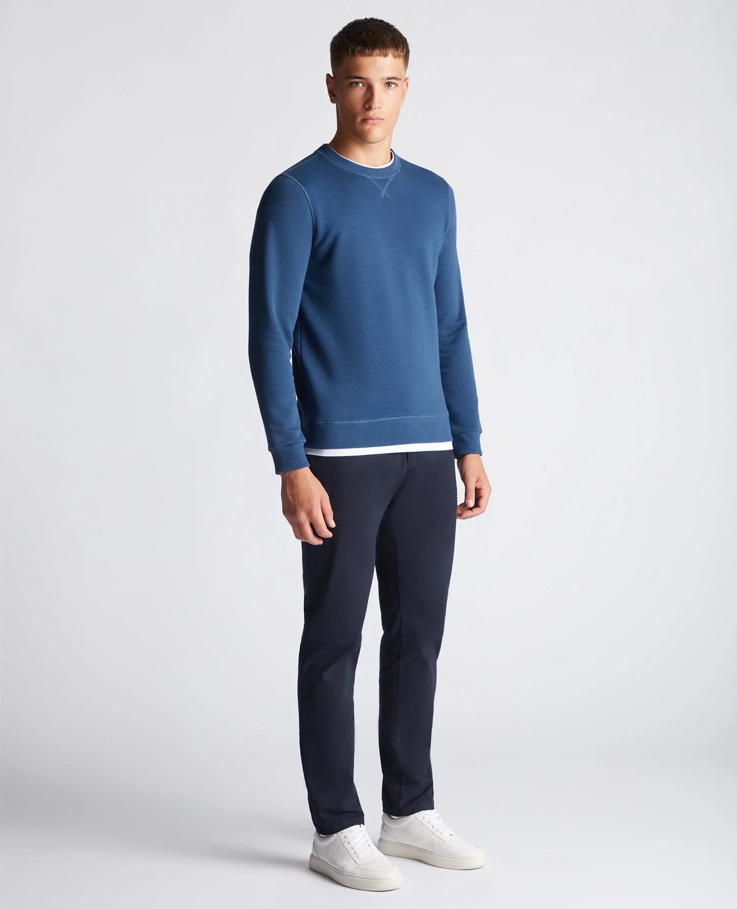 Tapered Fit Cotton-Blend Sweatshirt - Image 2