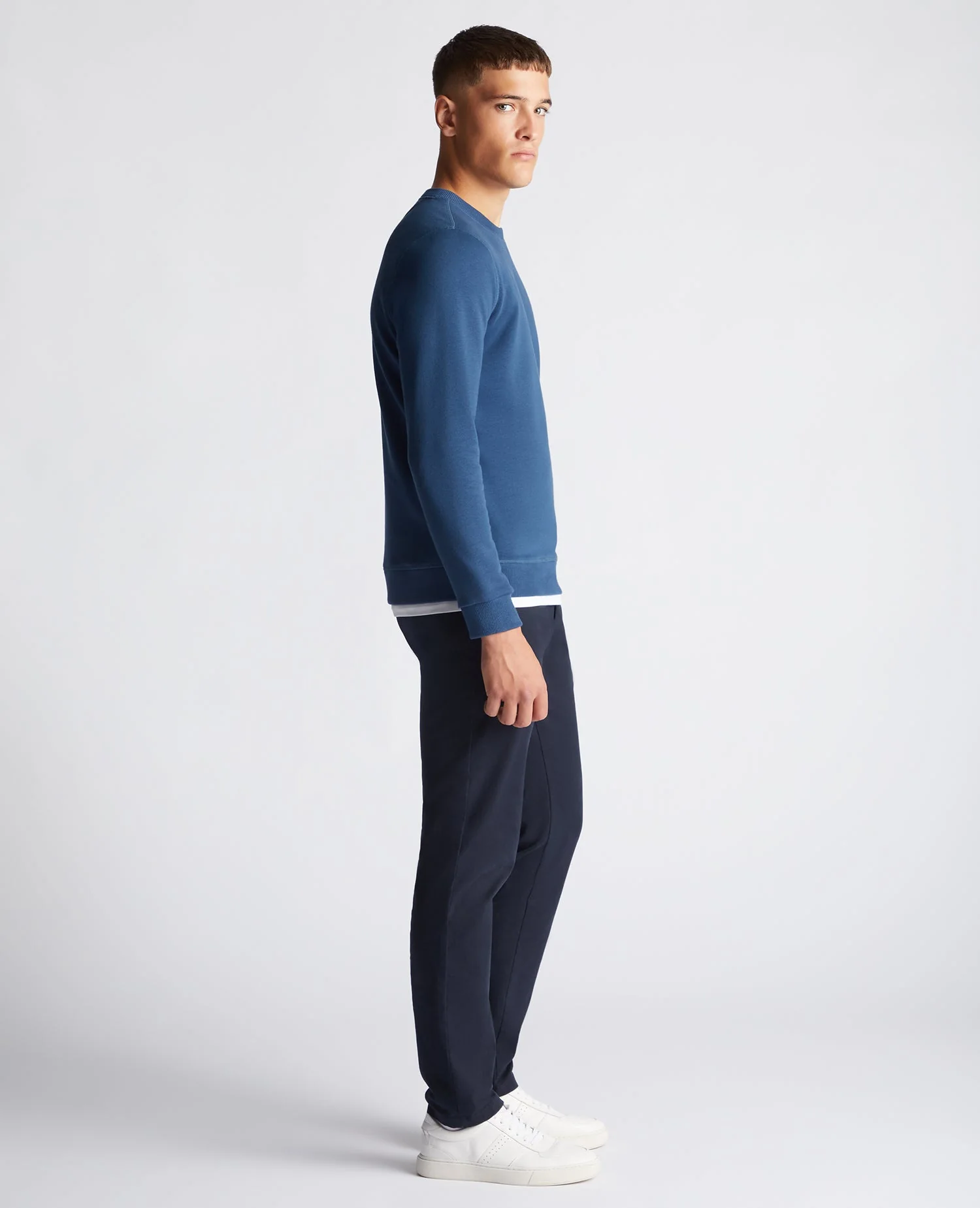 Tapered Fit Cotton-Blend Sweatshirt - Image 4