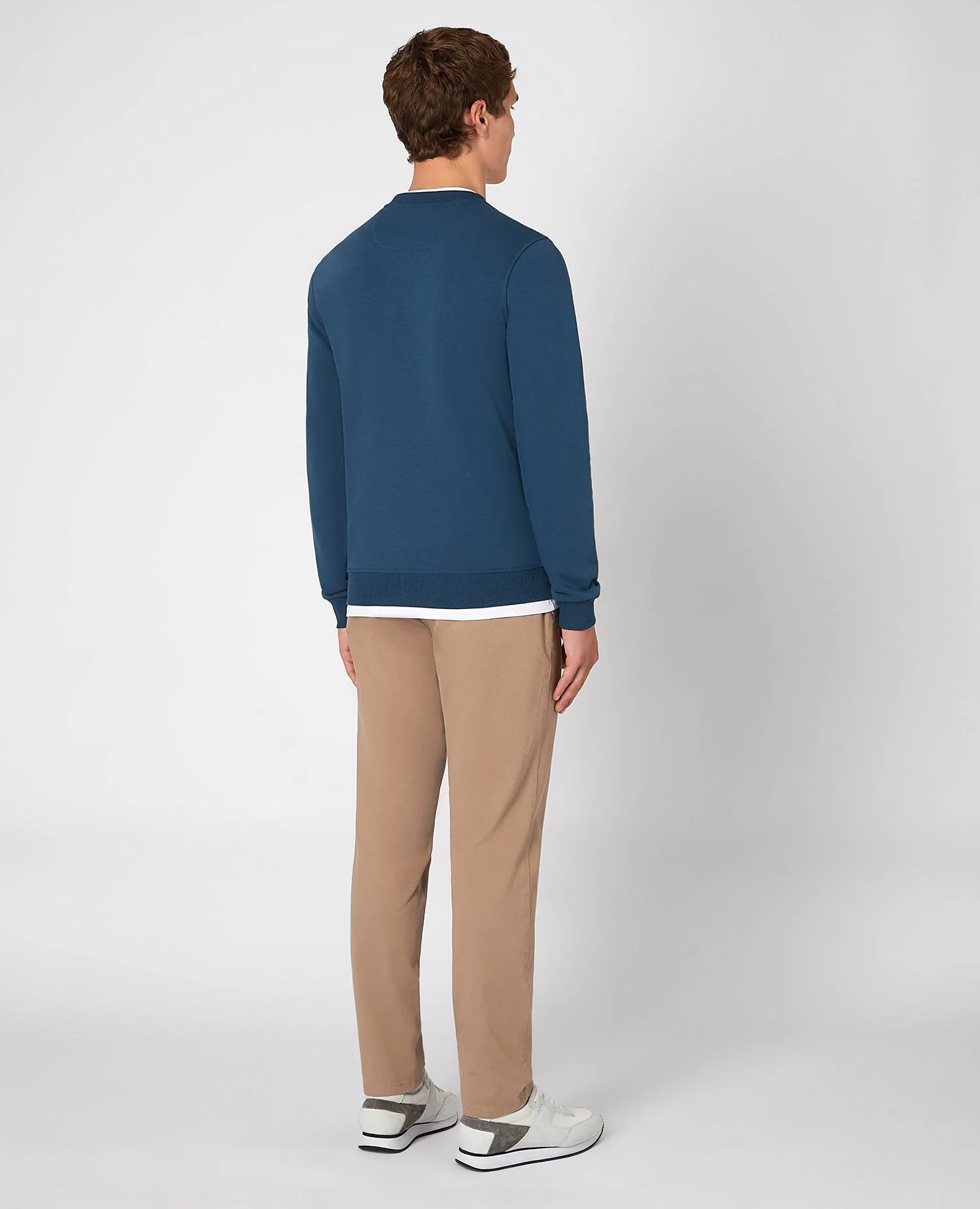 Tapered Fit Cotton-Blend Sweatshirt - Image 3