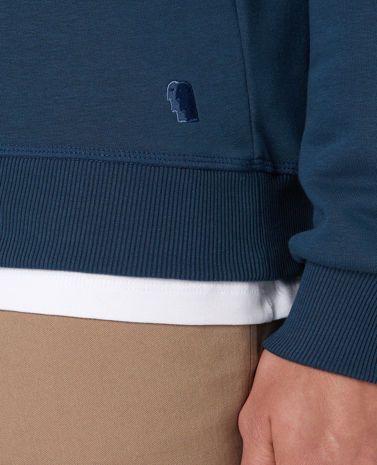 Tapered Fit Cotton-Blend Sweatshirt - Image 4