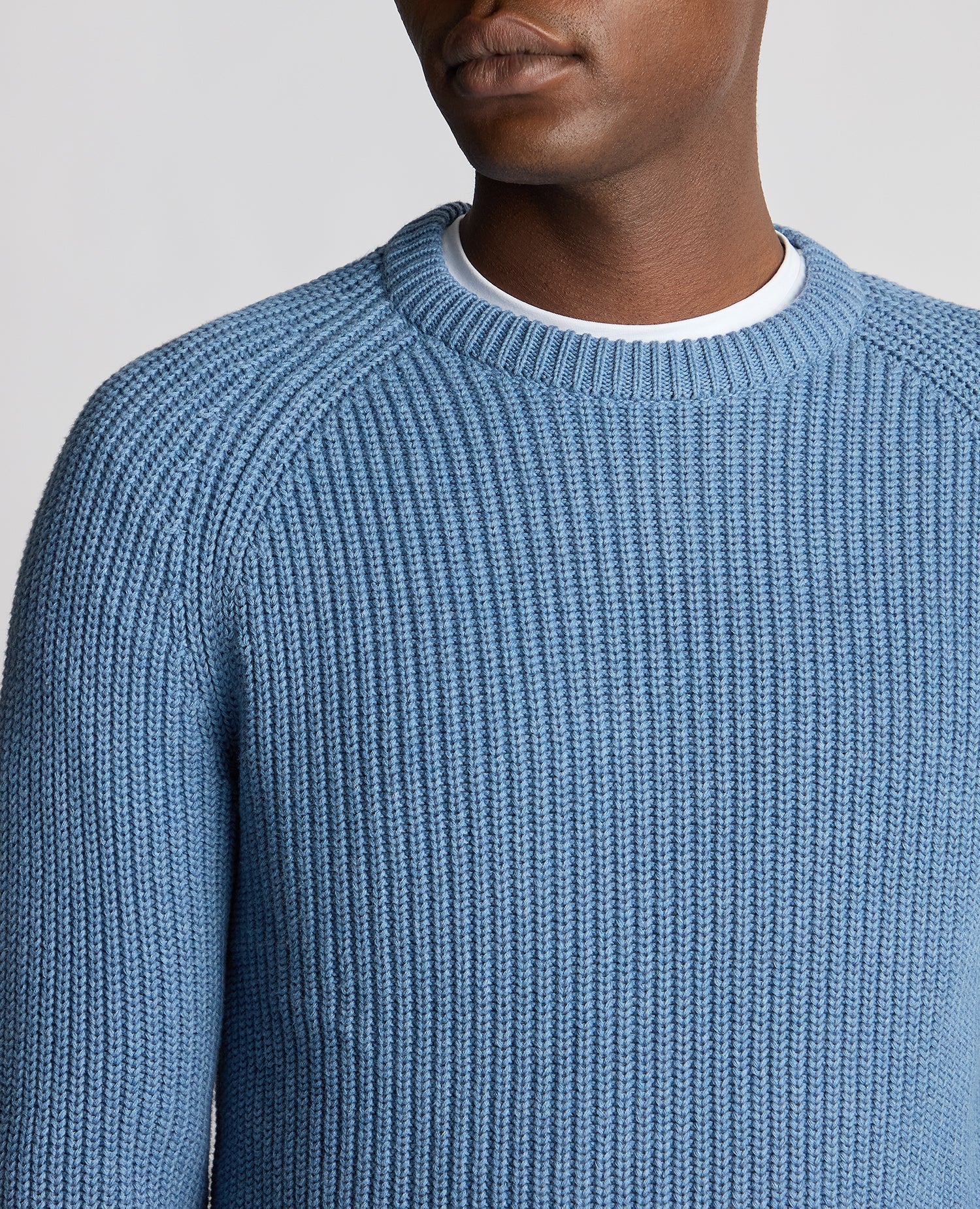 Tapered Fit Cotton Crew Neck - Image 5
