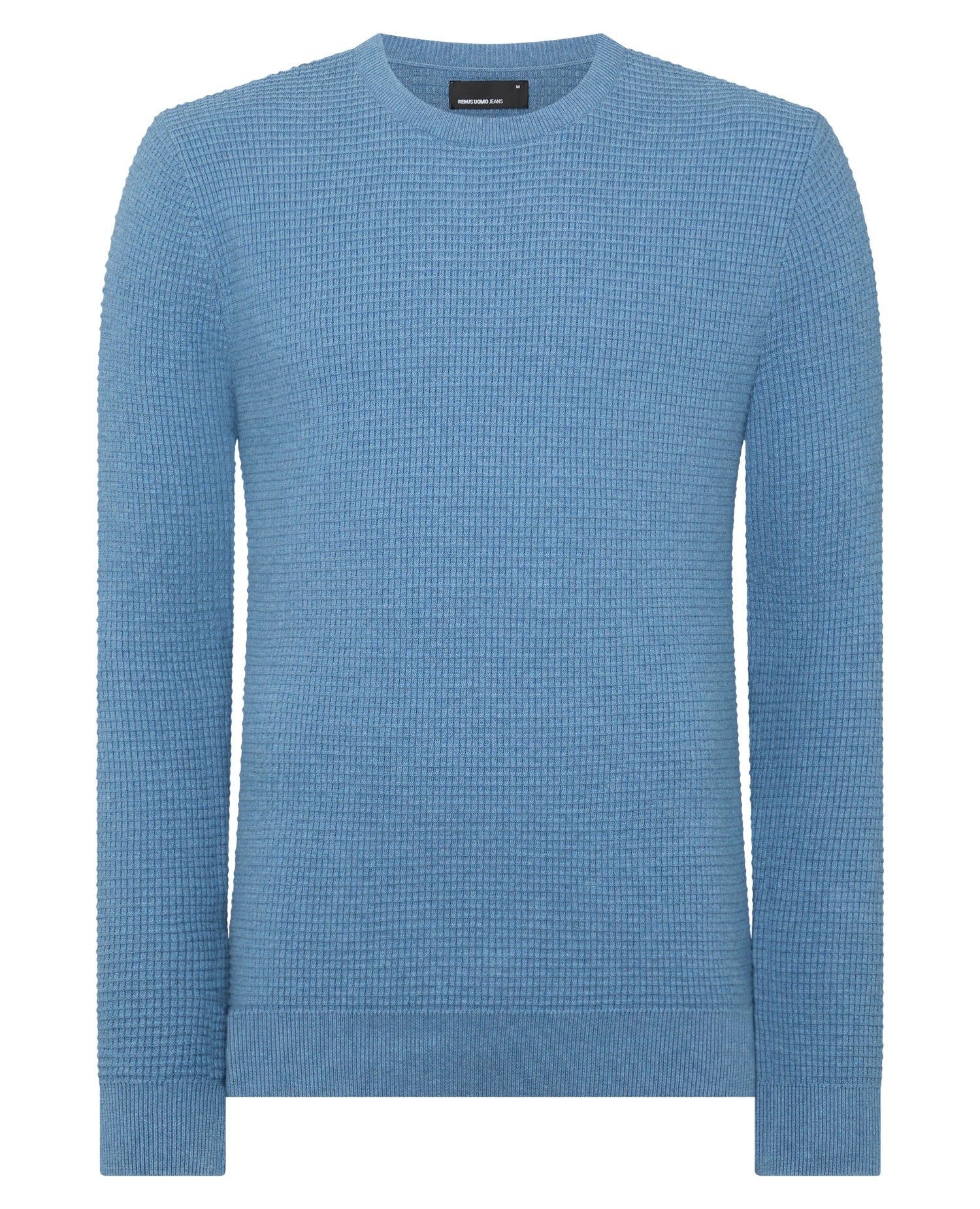 Tapered Fit Cotton Crew Neck Sweater - Image 6