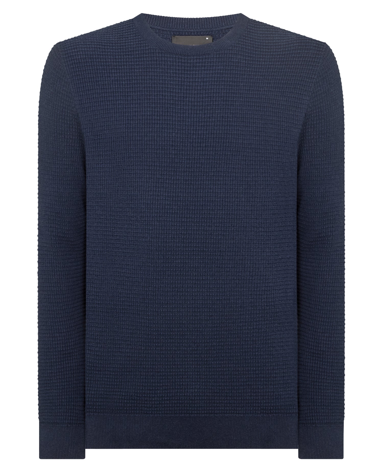 Tapered Fit Cotton Crew Neck Sweater - Image 6