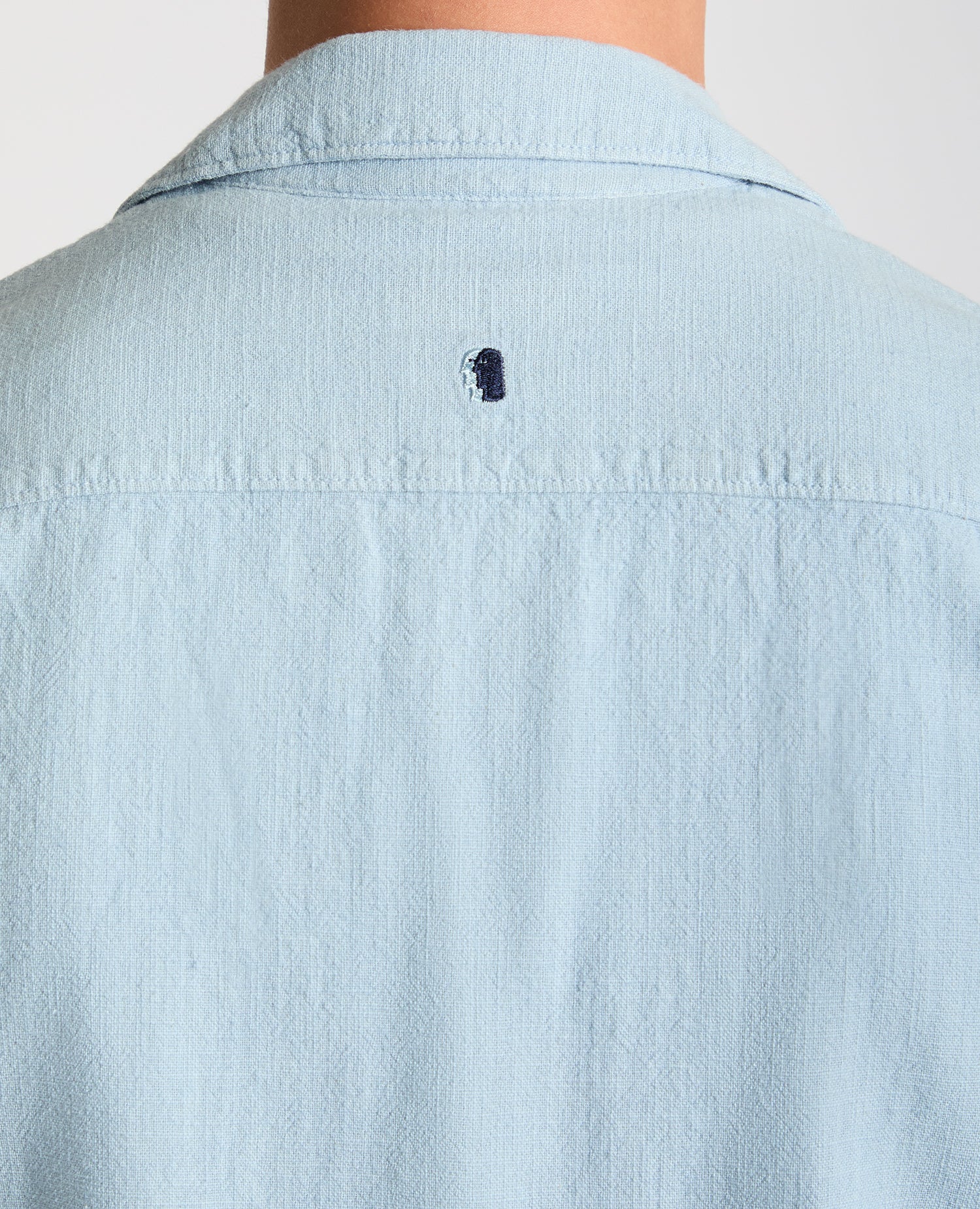 Tapered Fit Cotton-Linen Shirt - Image 6