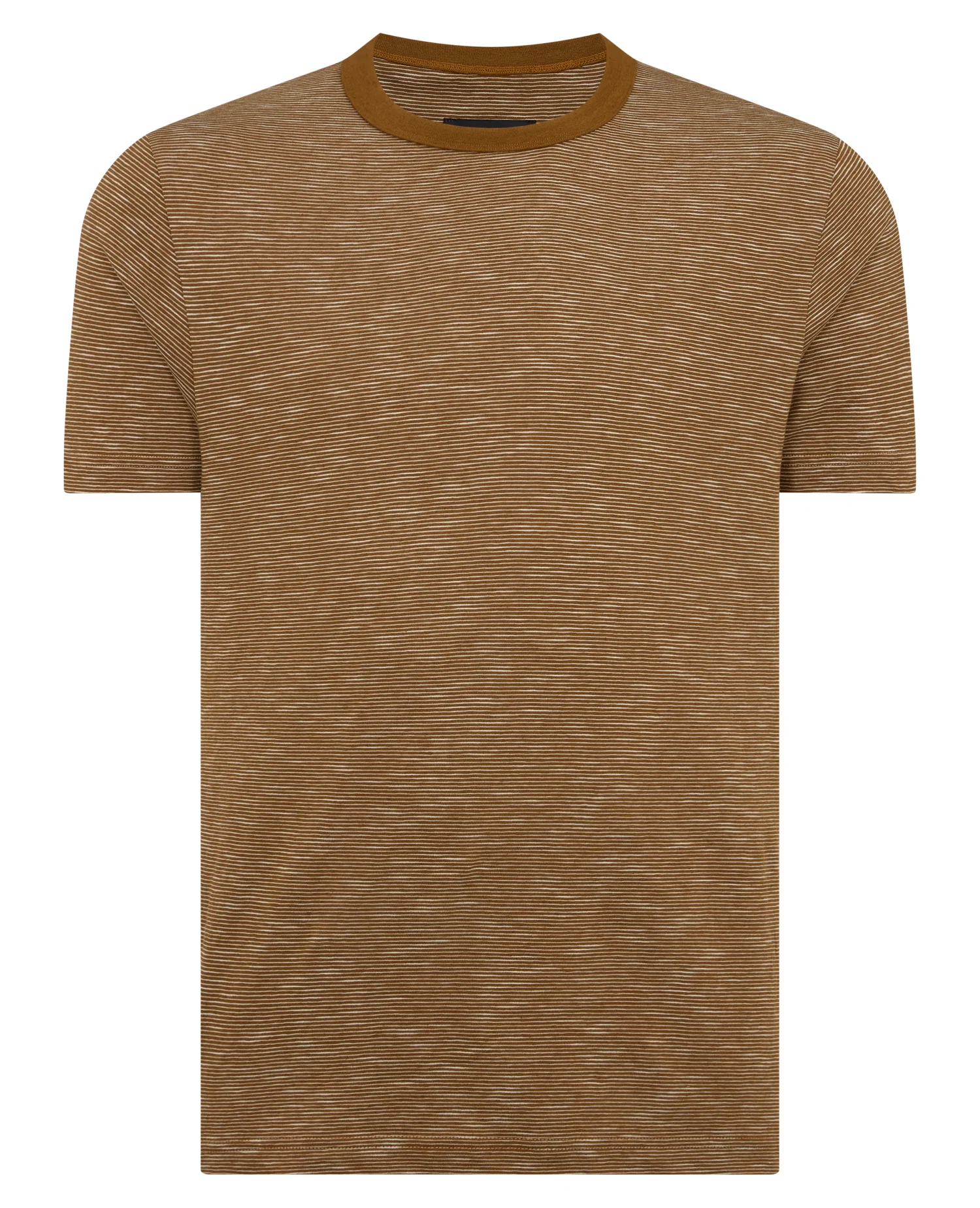 Tapered Fit Cotton-Linen T-Shirt - Image 5