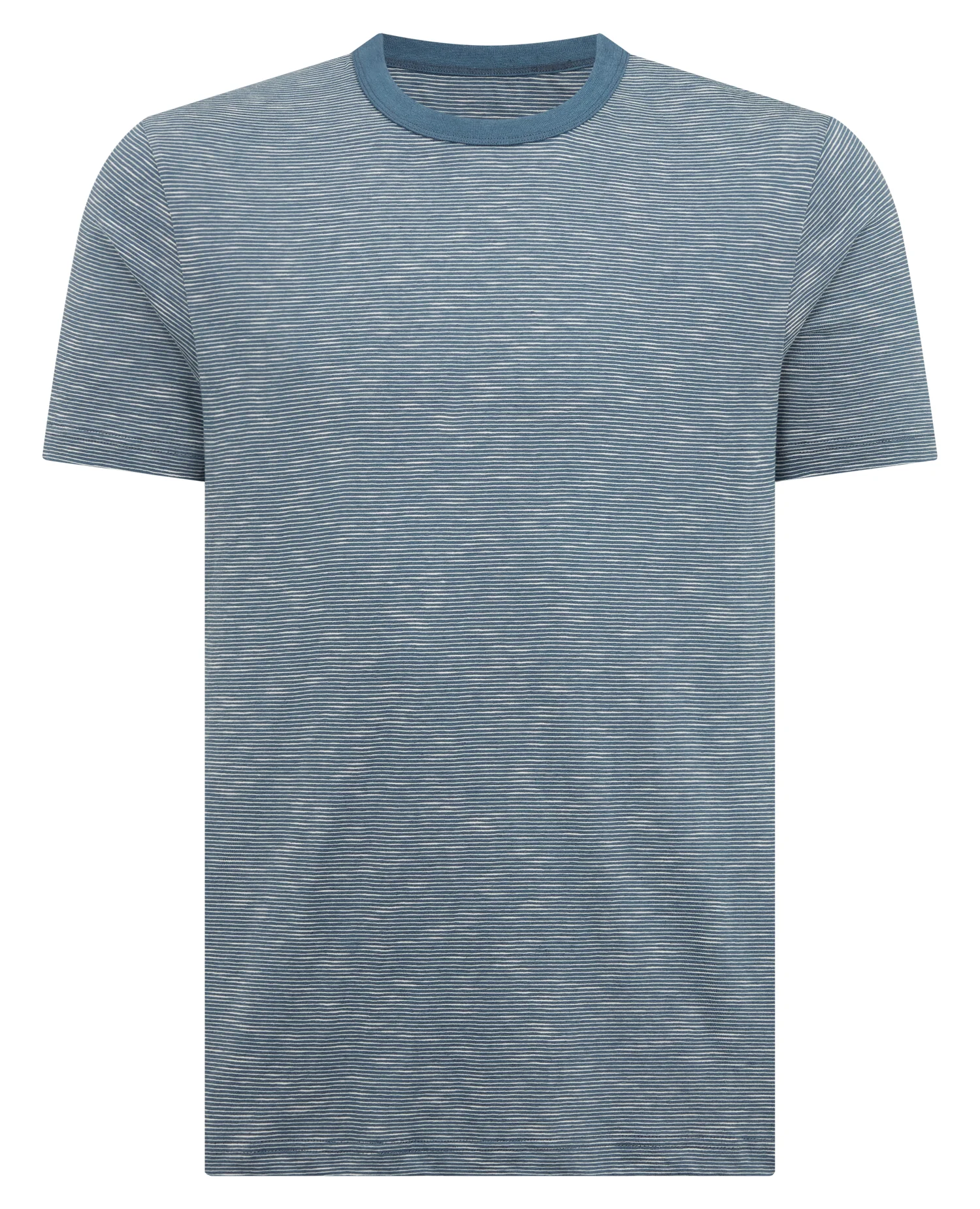 Tapered Fit Cotton-Linen T-Shirt - Image 6