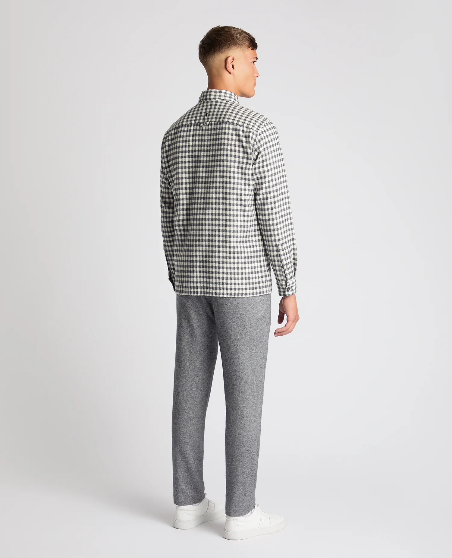 Tapered Fit Cotton Overshirt - Image 3