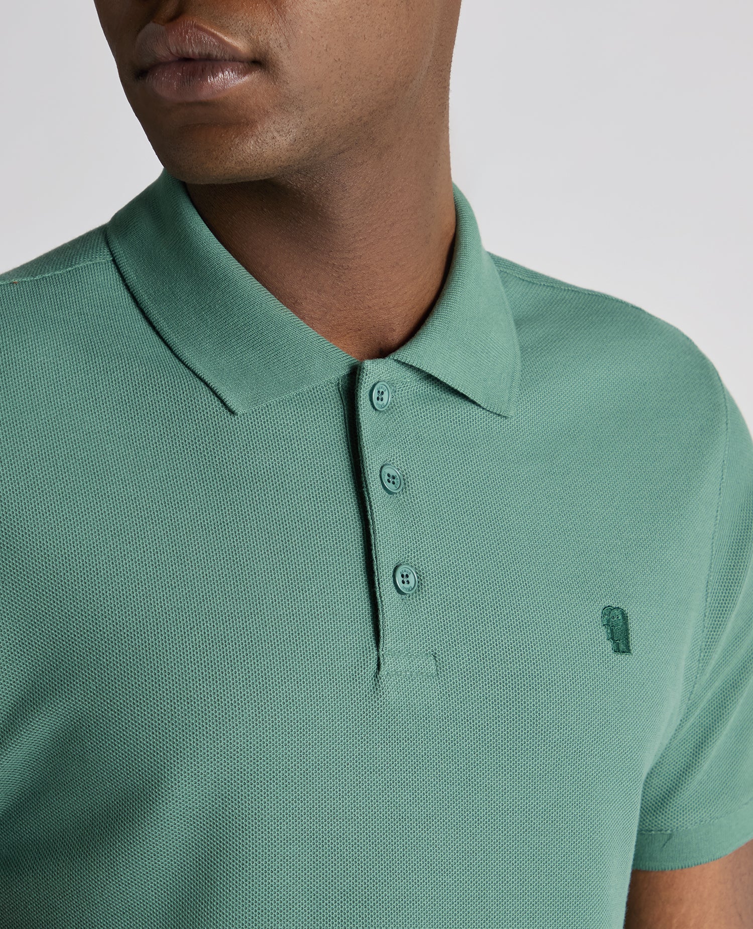 Embroidered Cotton Polo Shirt - Image 4